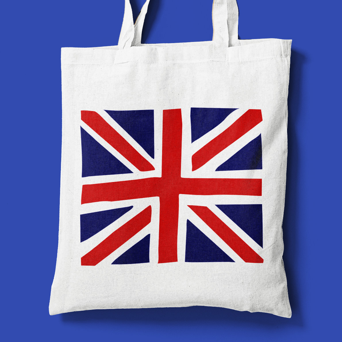 Hand drawn Union Jack Tote Bag