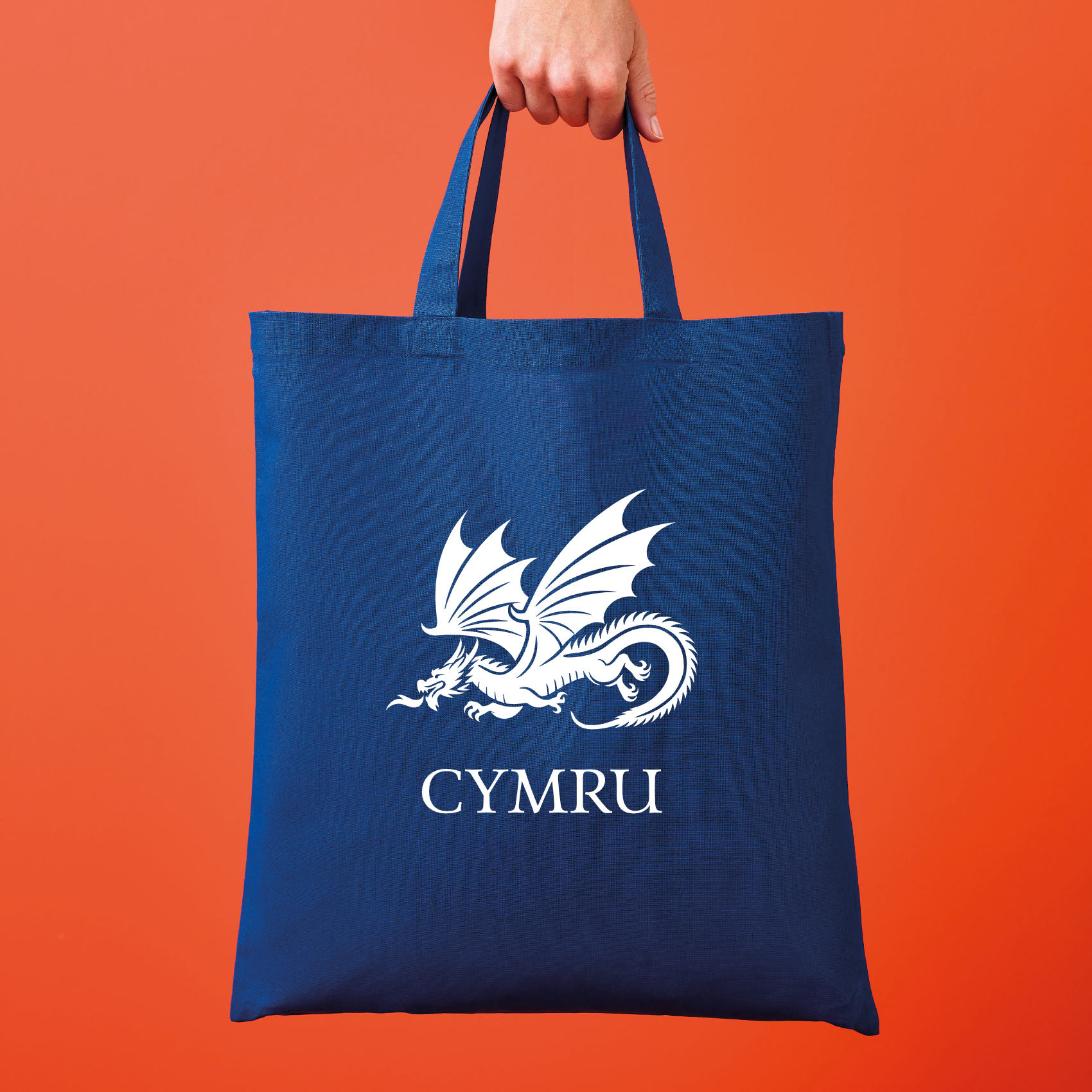 Flying Welsh Dragon - Cymru Classic Tote Shopping Bag