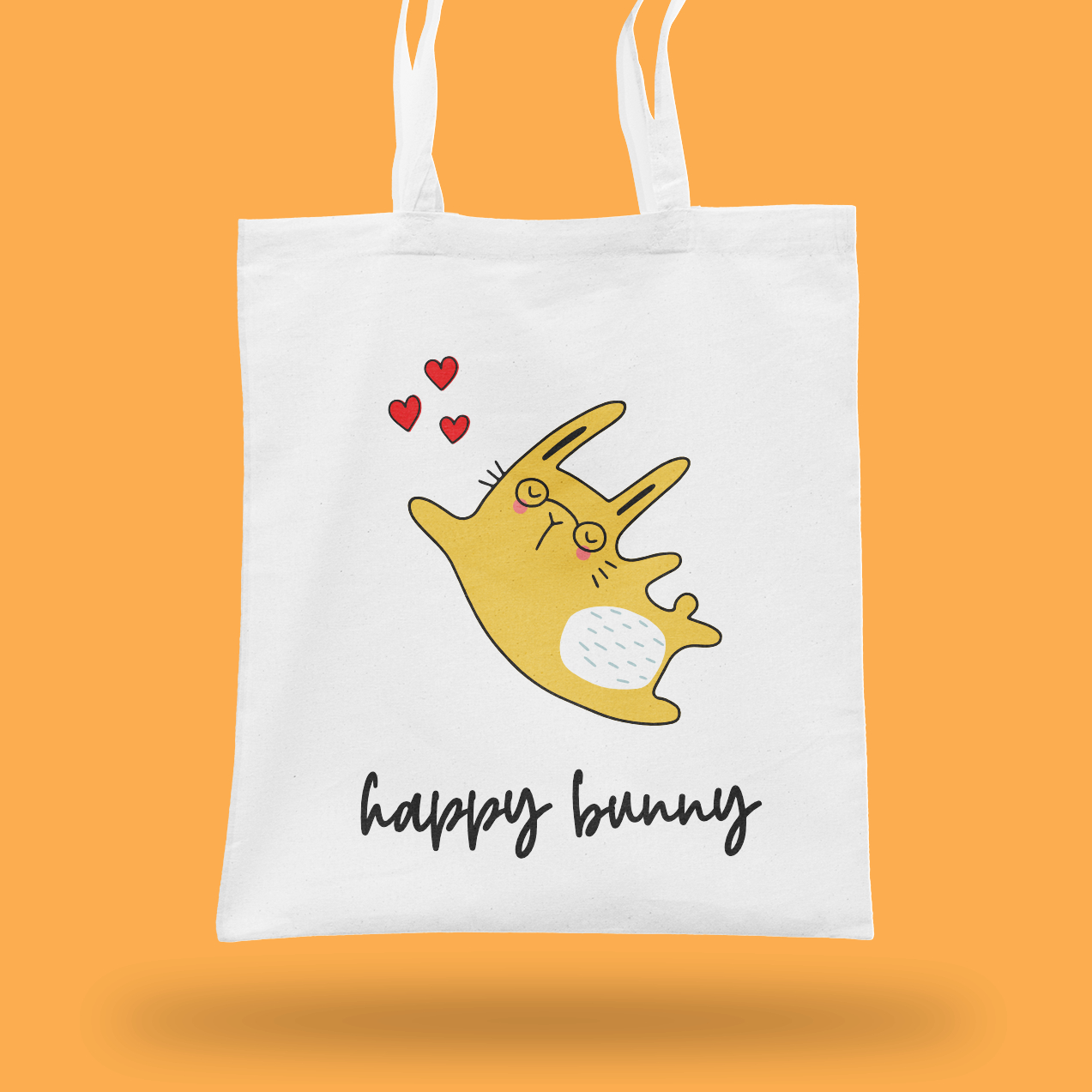 Happy Bunny Classic Tote Shopping Bag