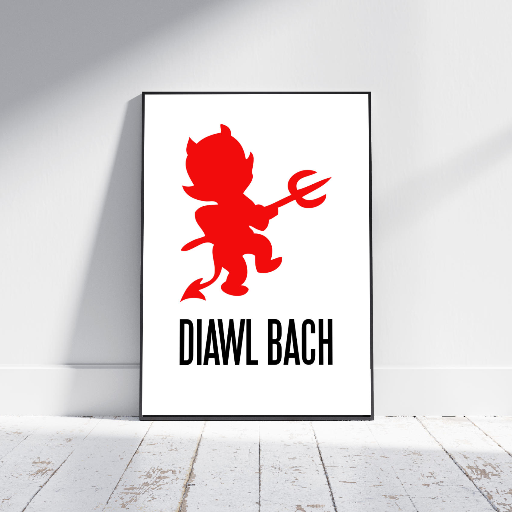 Diawl Bach - a Little Devil Poster