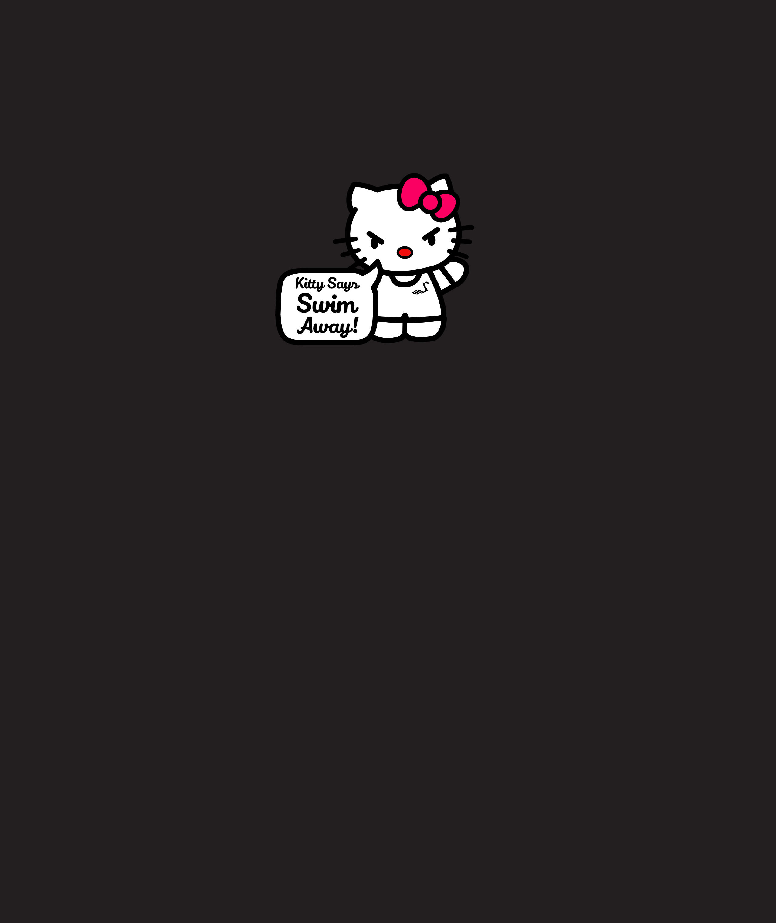 Kitty Says Swim Away Shirt