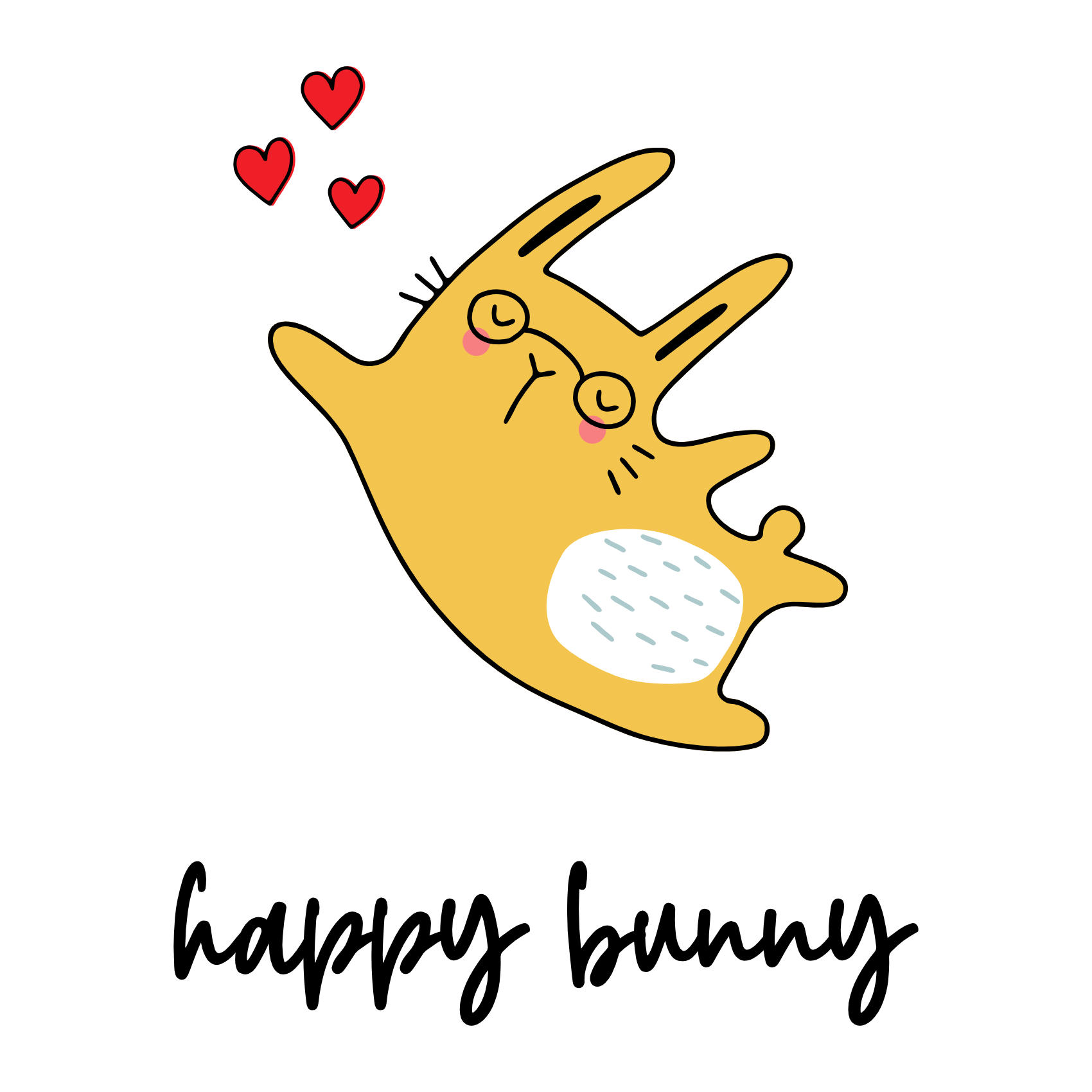 A Happy Bunny shirt