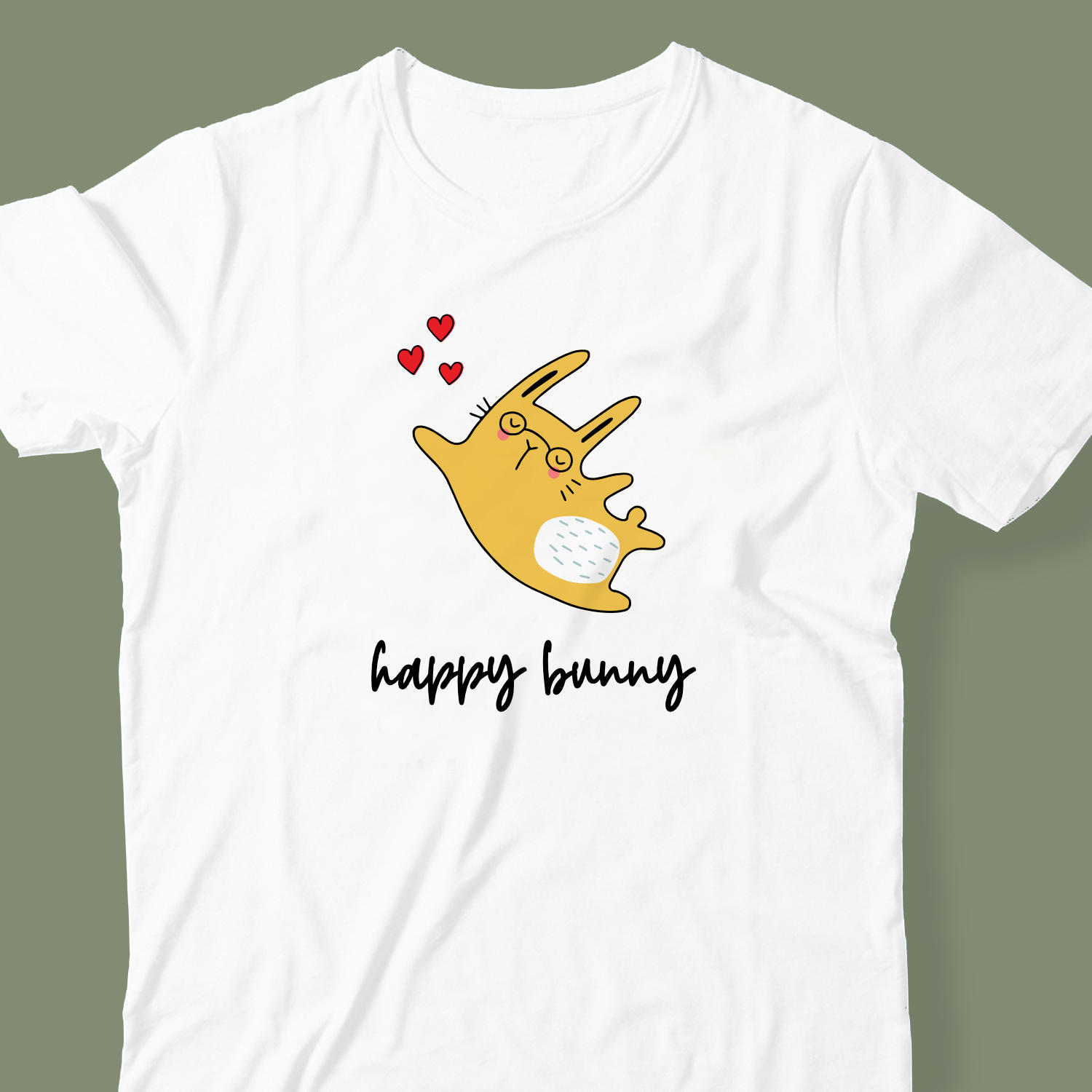 A Happy Bunny shirt