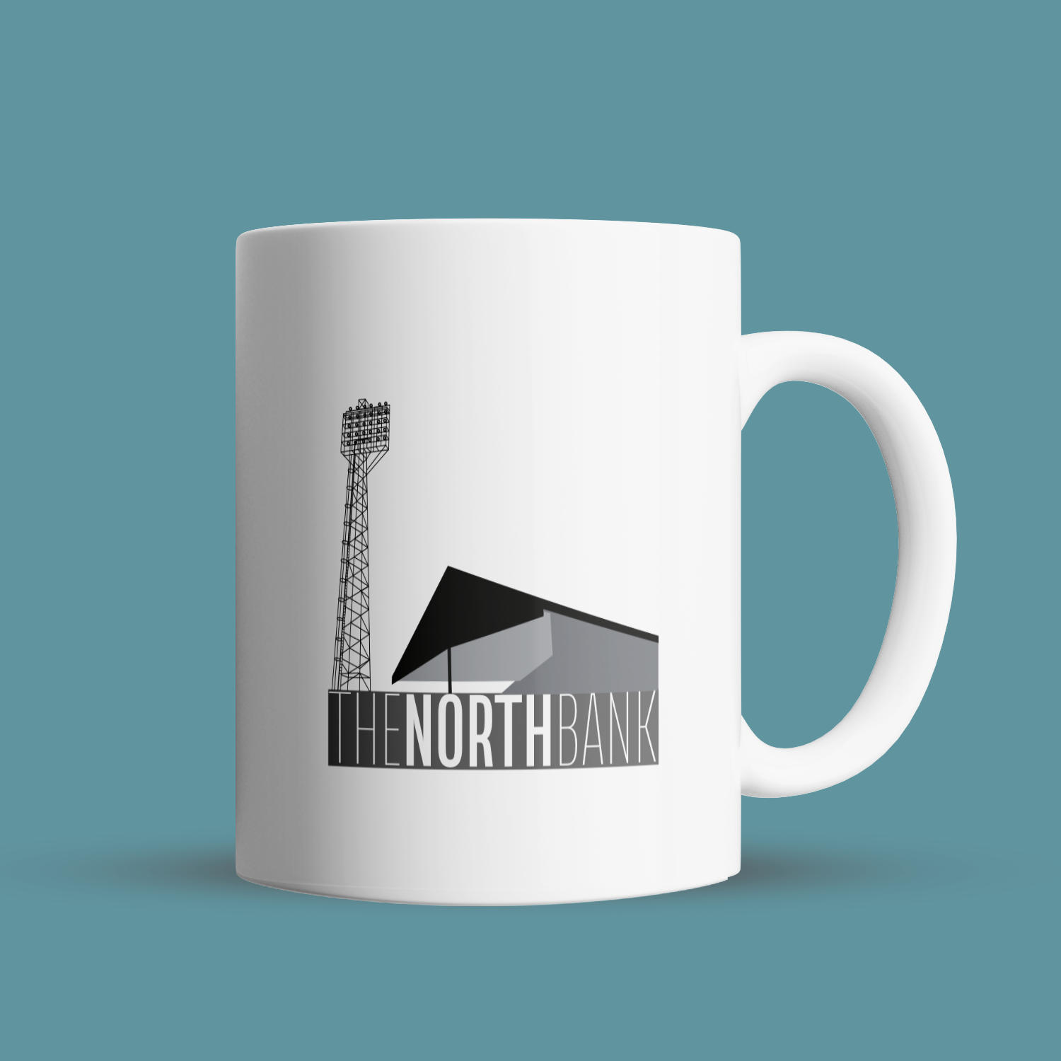 The North Bank Mug, ideal for the Swansea City fanatic you tolerate, for any Jack or Swans fan in your life.