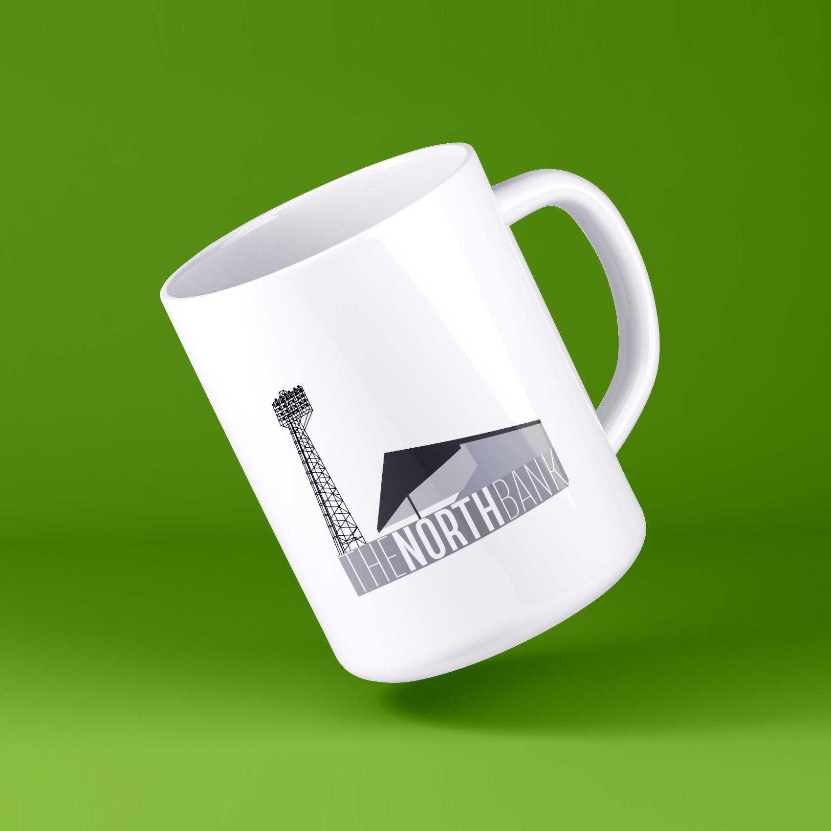The North Bank Mug, ideal for the Swansea City fanatic you tolerate, for any Jack or Swans fan in your life.