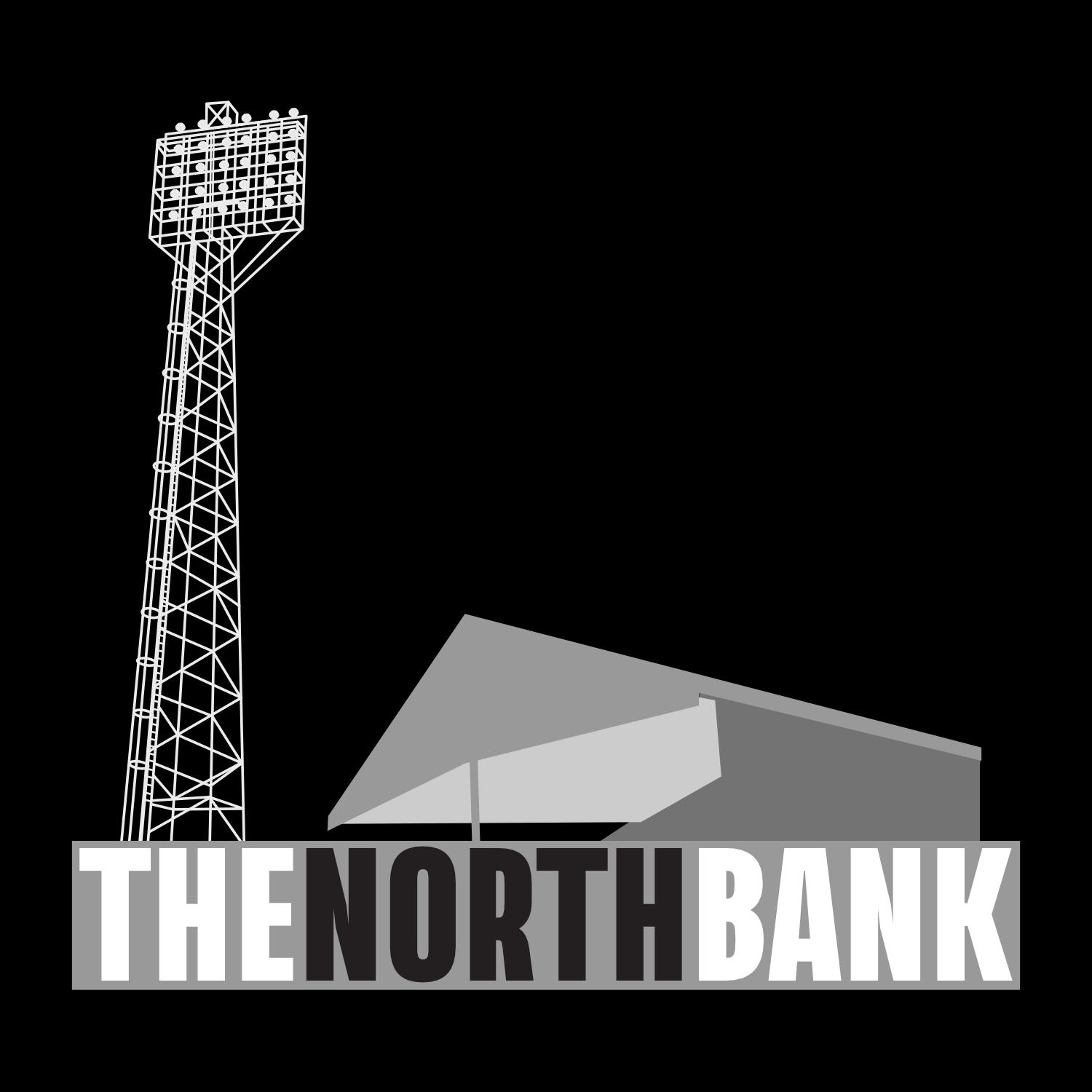 The North Bank T Shirt Black Vetch Field