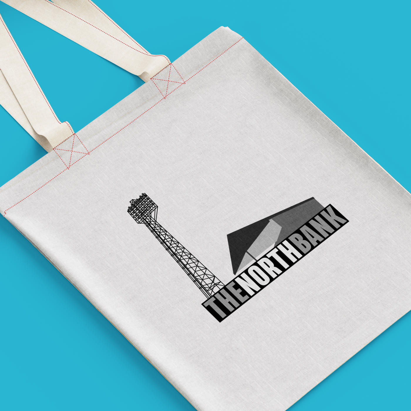 Vetch Field North Bank View Tote Shopping Bag