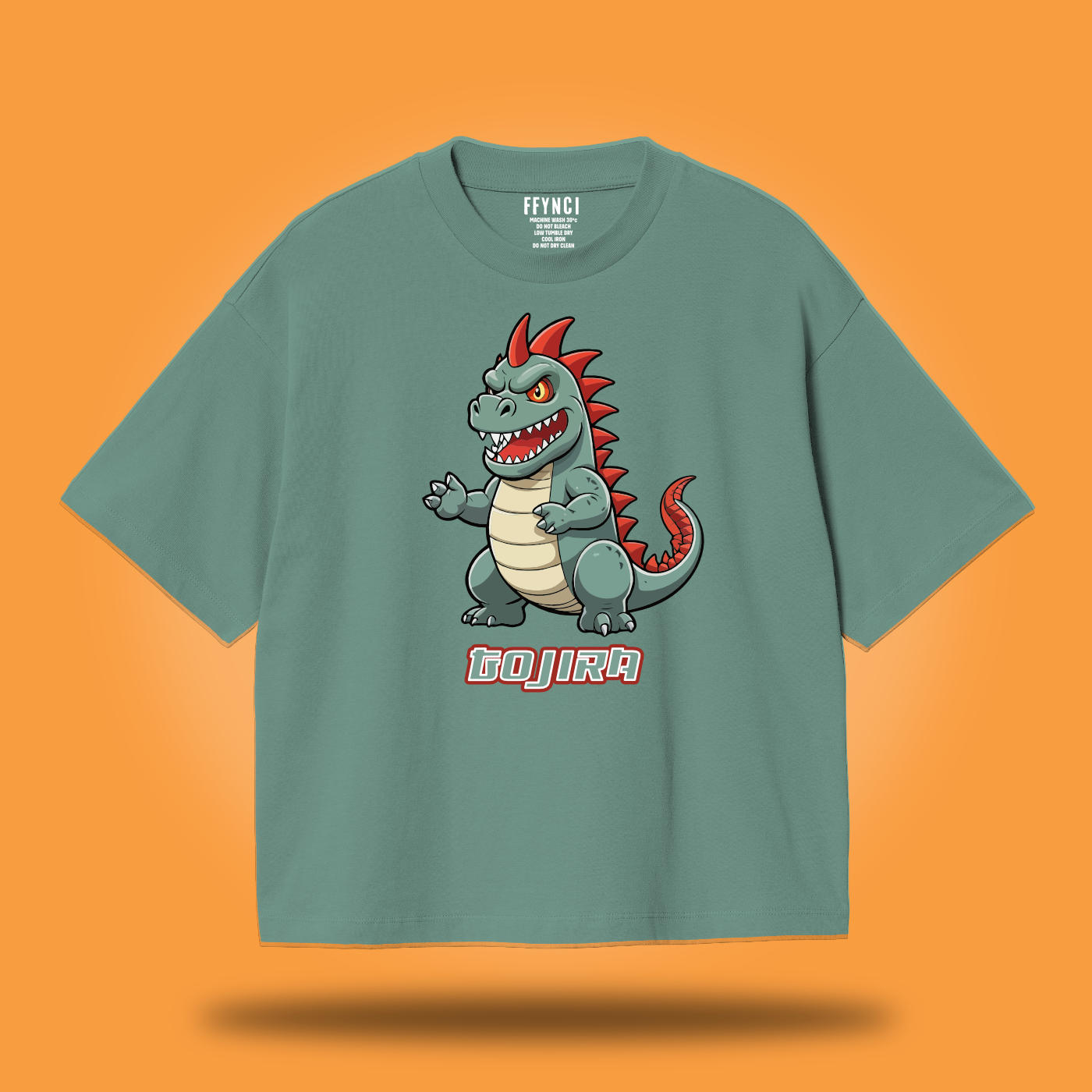Gojira - Godzilla Text T-Shirt