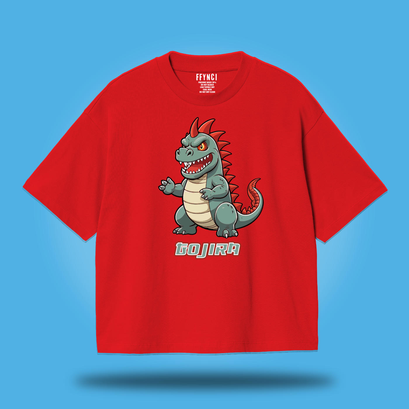 Gojira - Godzilla Text T-Shirt