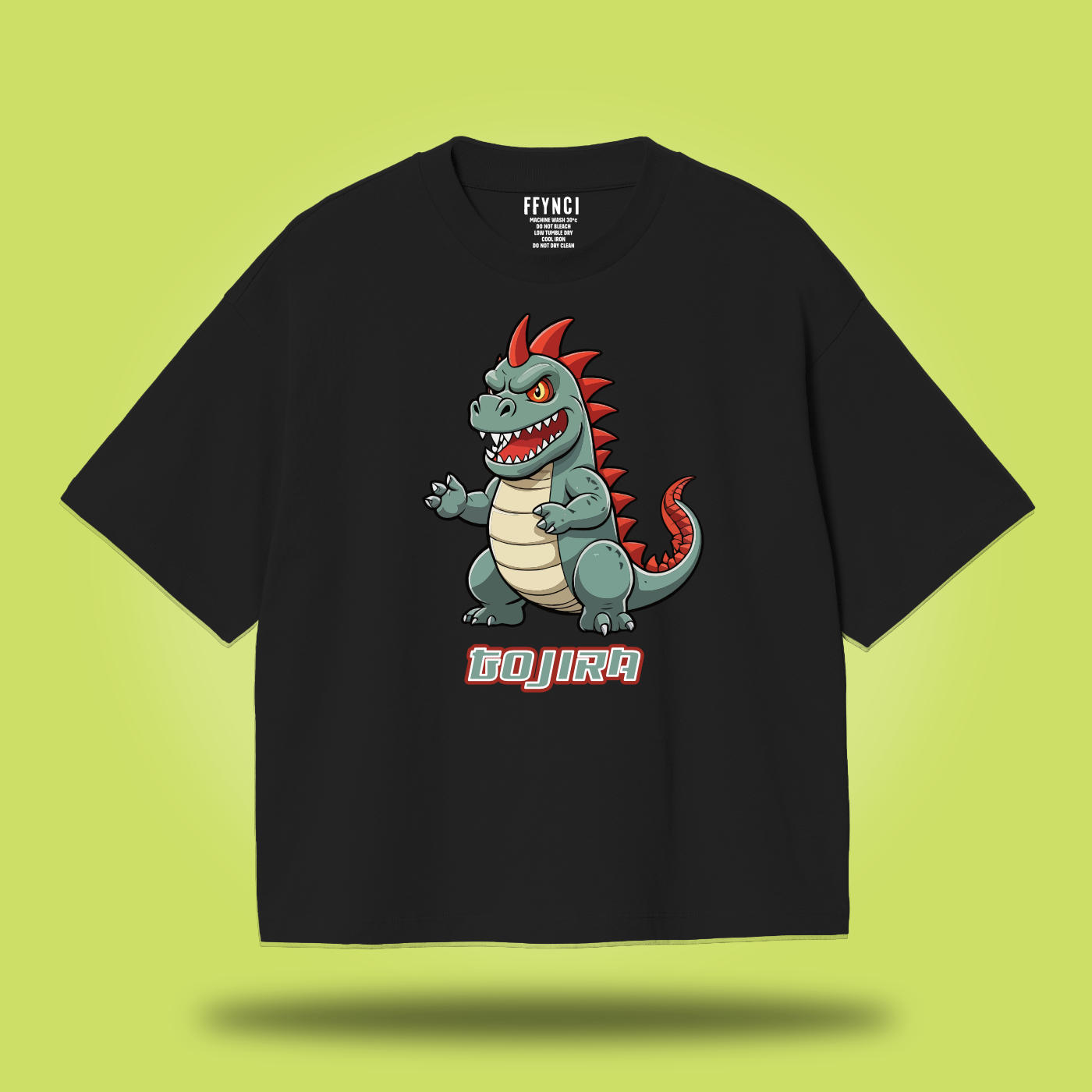 Gojira - Godzilla Text T-Shirt