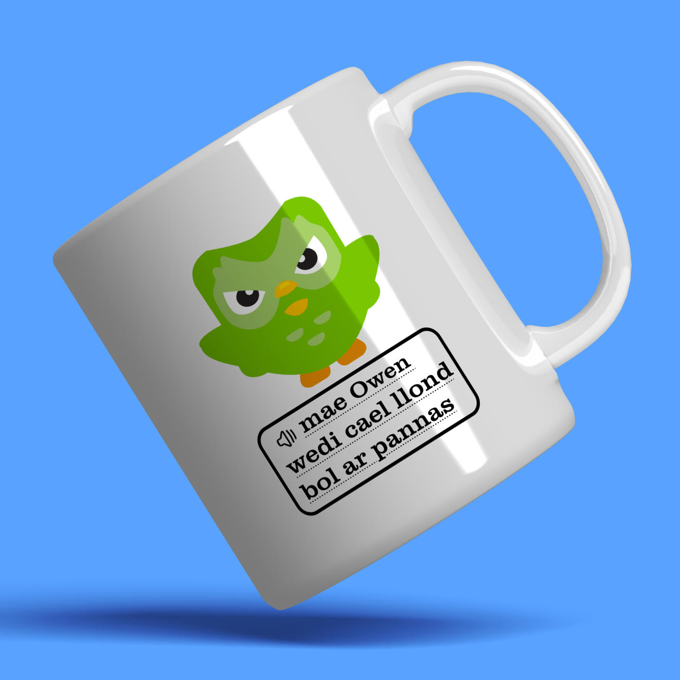 Duolingo Joke Mug