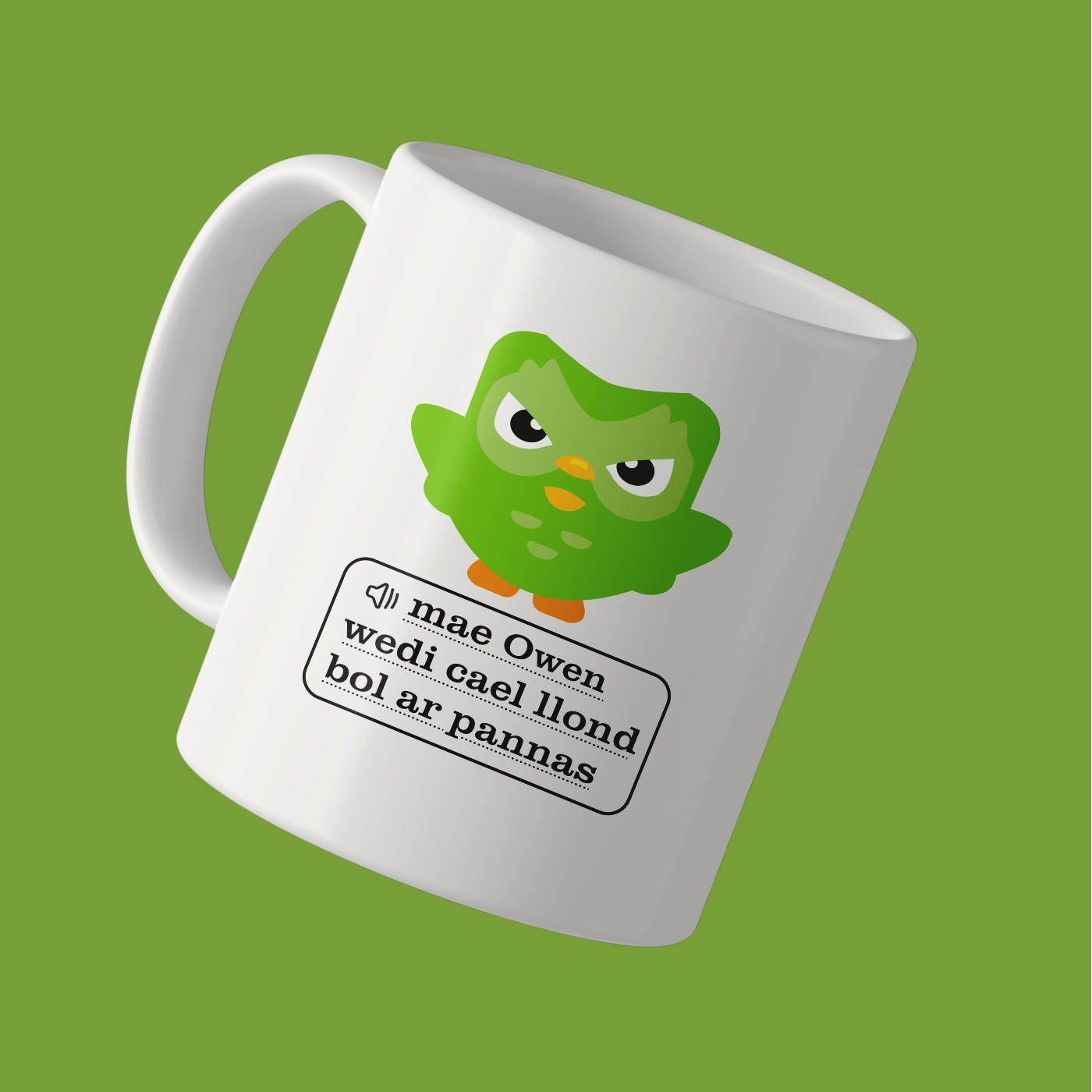 Duolingo Joke Mug