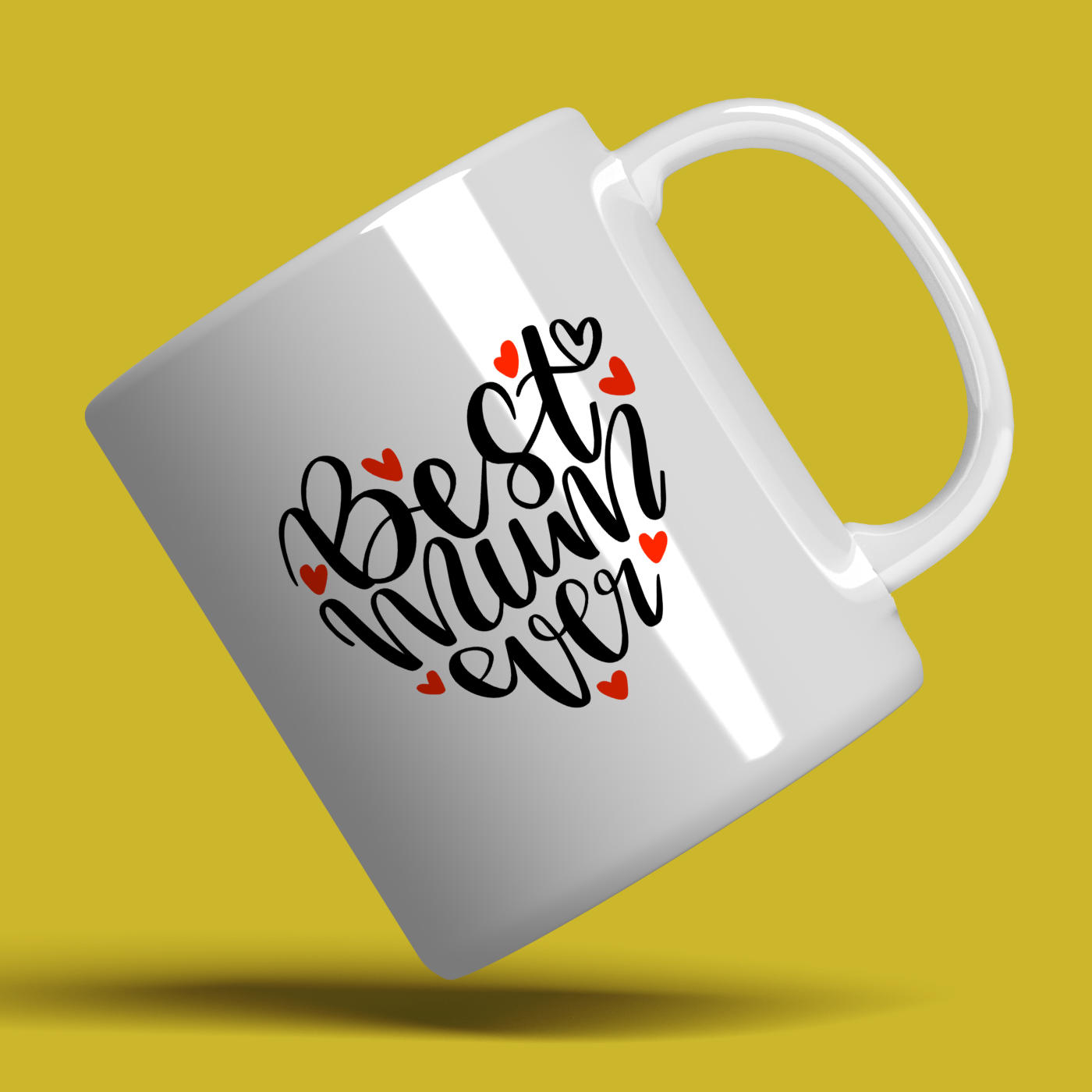 Best Mum Ever Mug | Ideal for Mothers Day | Heart Design
