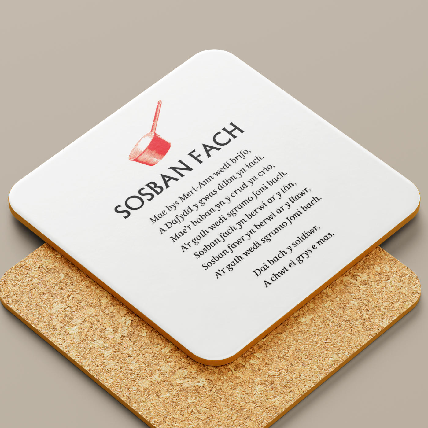 Sosban Fach Lyrics Coaster