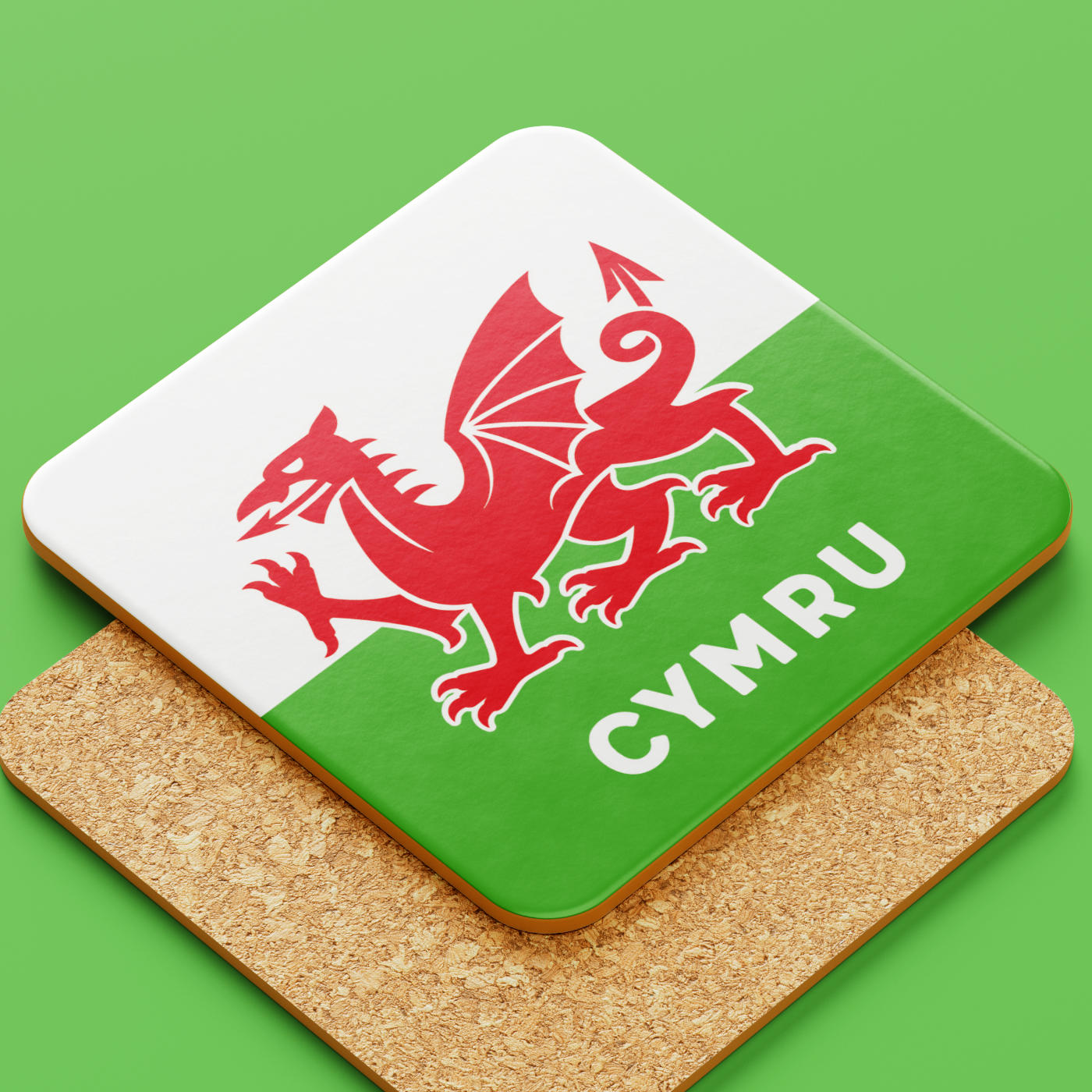 Modern Dragon Cymru Coaster