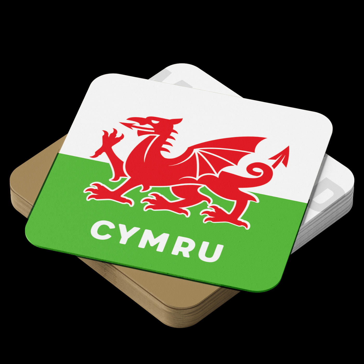 Modern Dragon Cymru Coaster