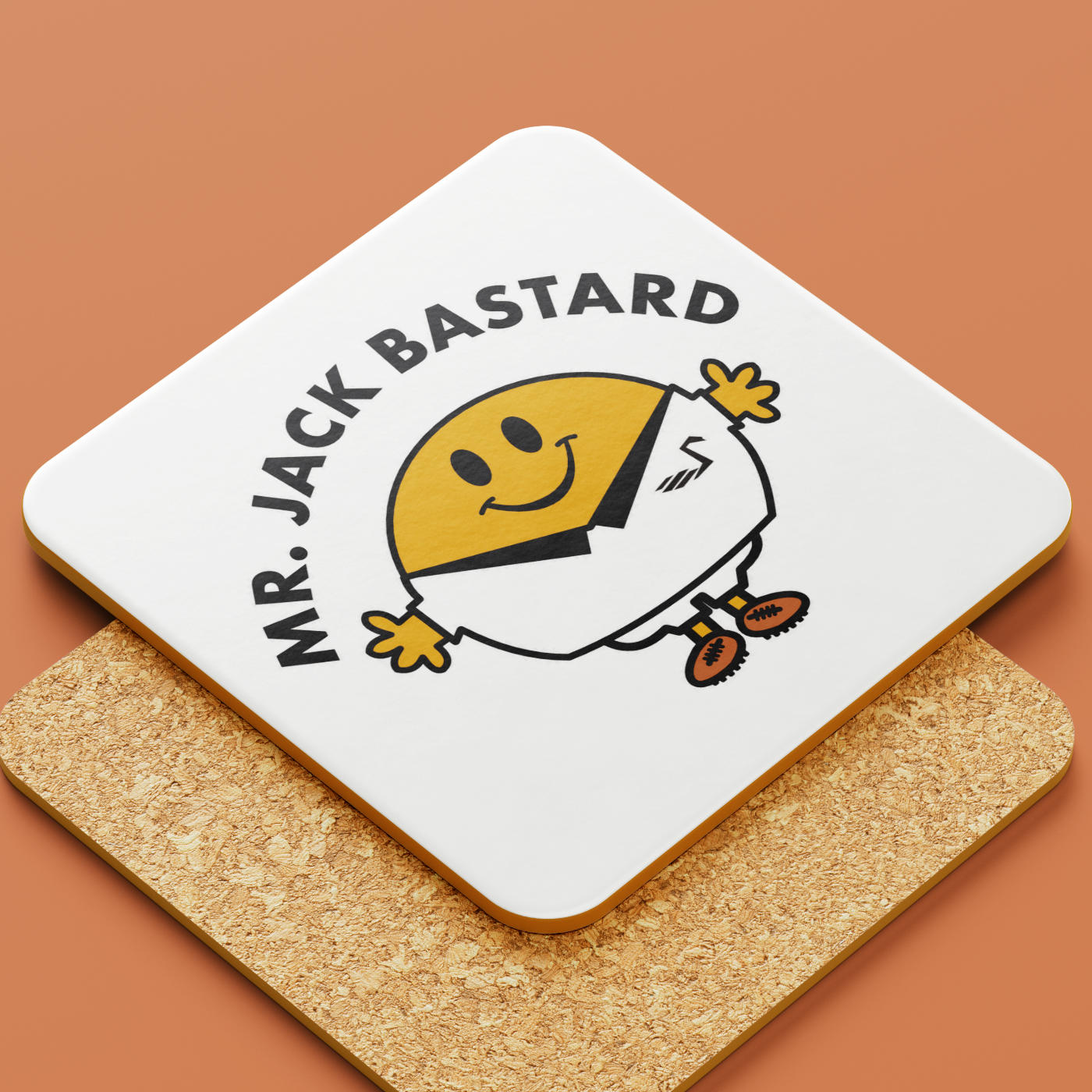 Mr Jack Bastard Coaster