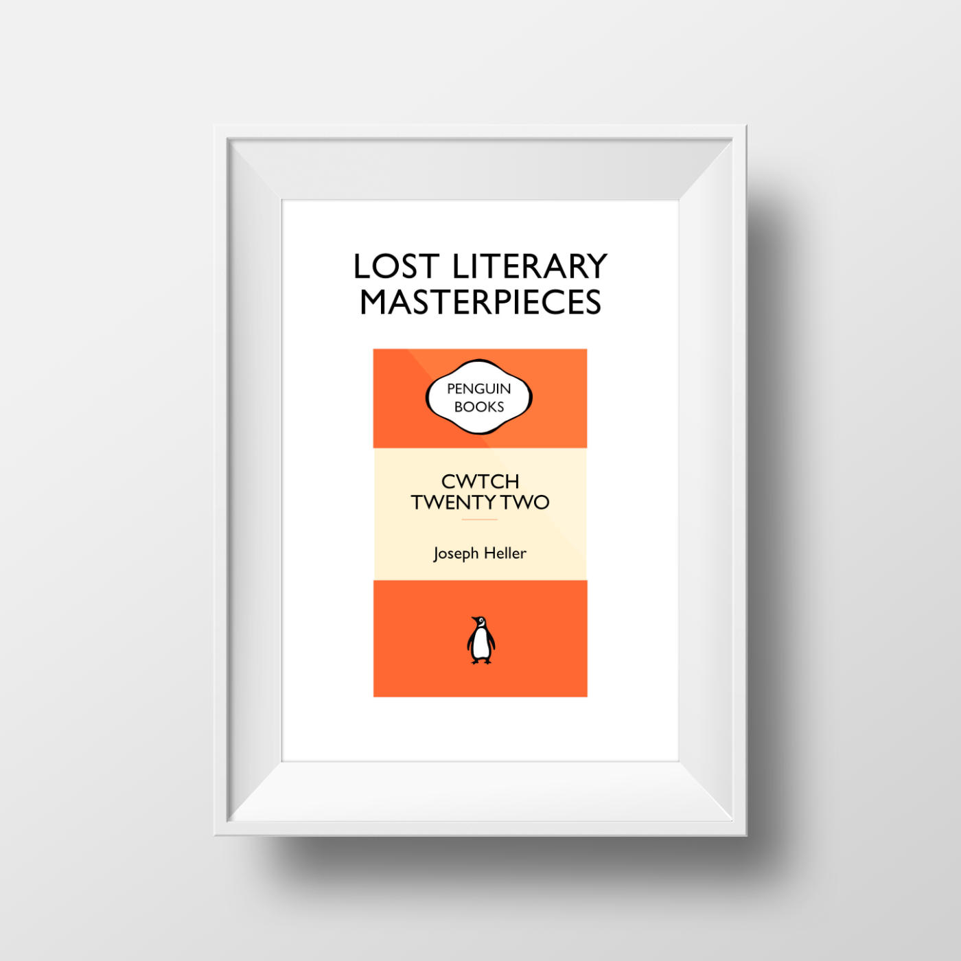 Joseph Heller 'Cwtch Twenty-Two" Poster.