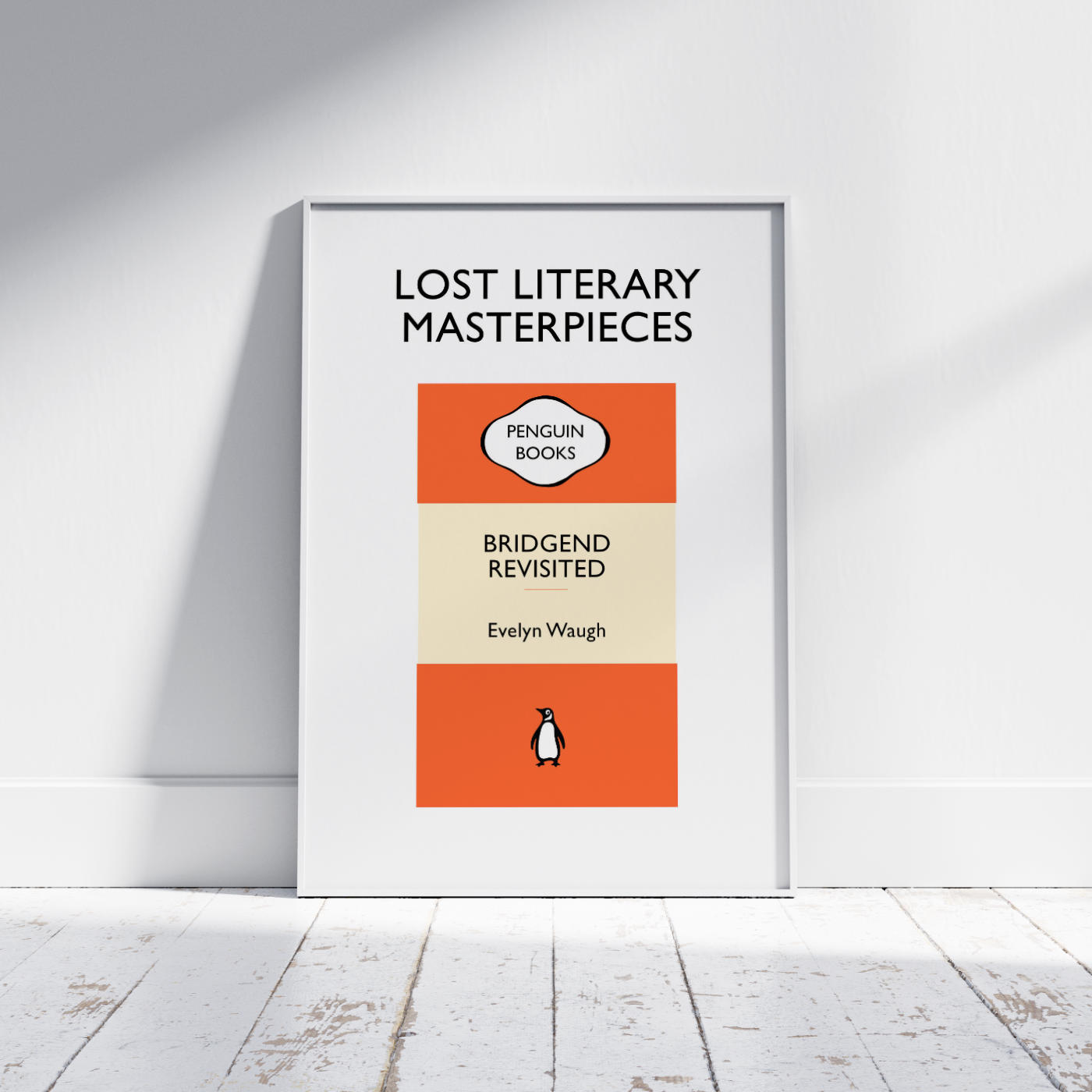 Evelyn Waugh 'Bridgend Revisited' Poster