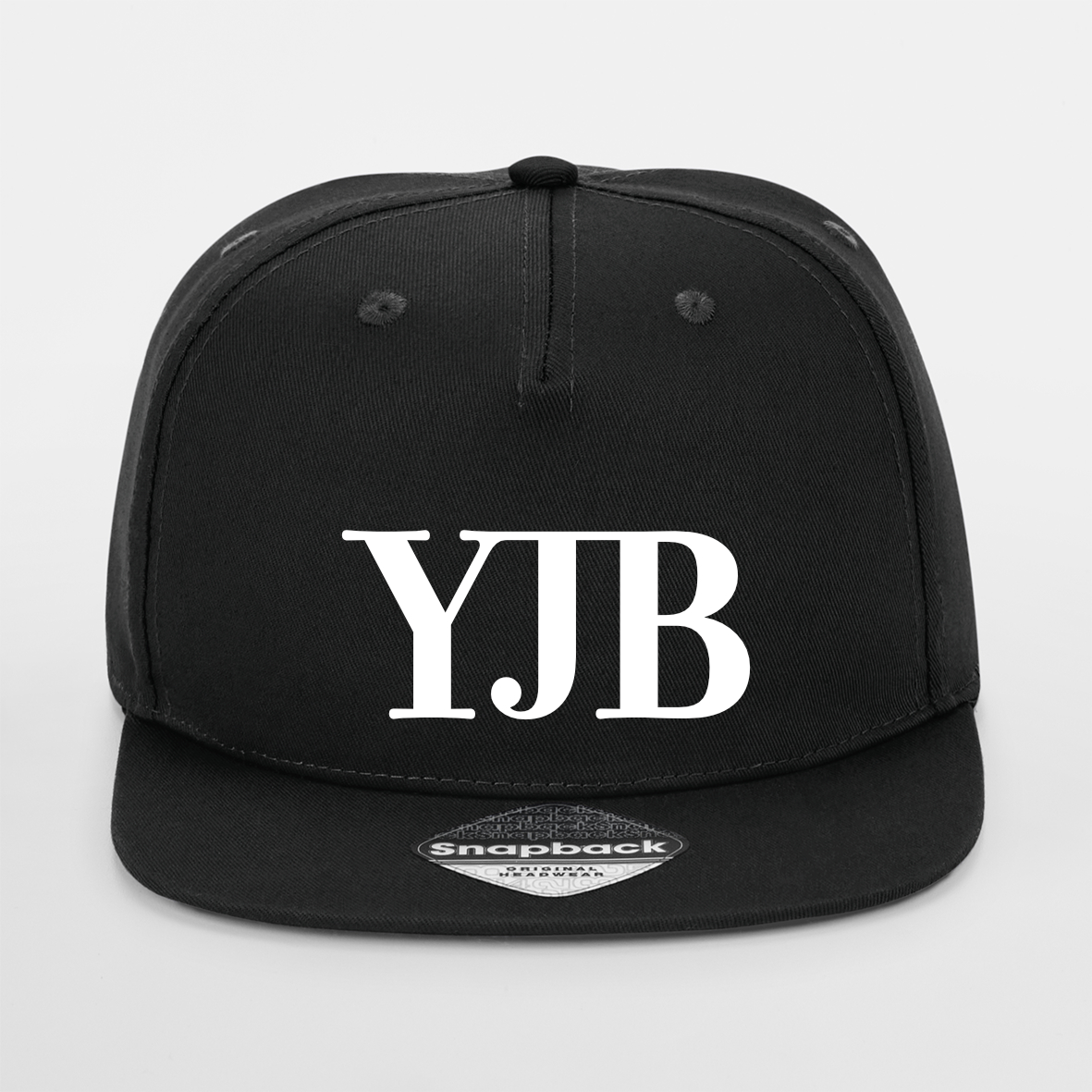 YJB Logo Snapback Rapper Cap