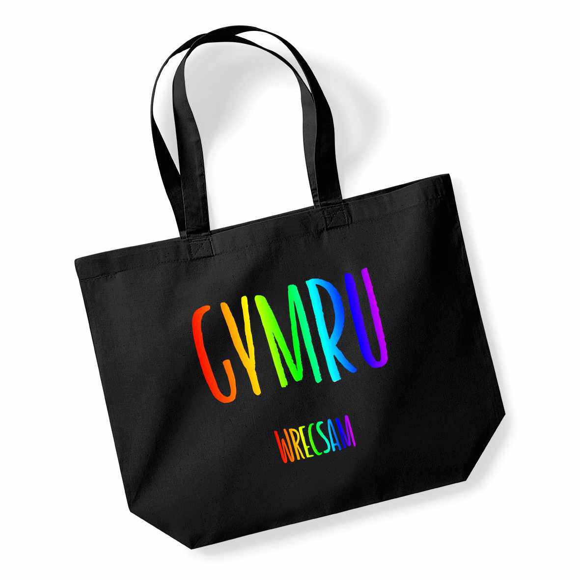 Patricia's CYMRU WRECSAM Rainbow Tote