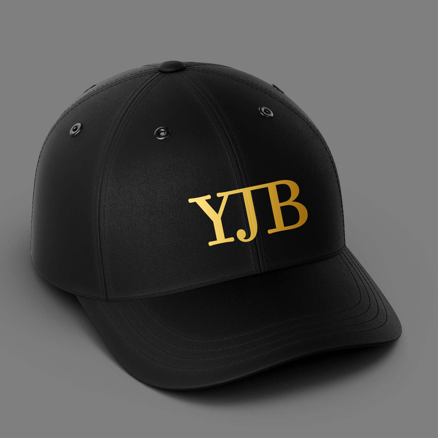 YJB Logo Snapback Rapper Cap