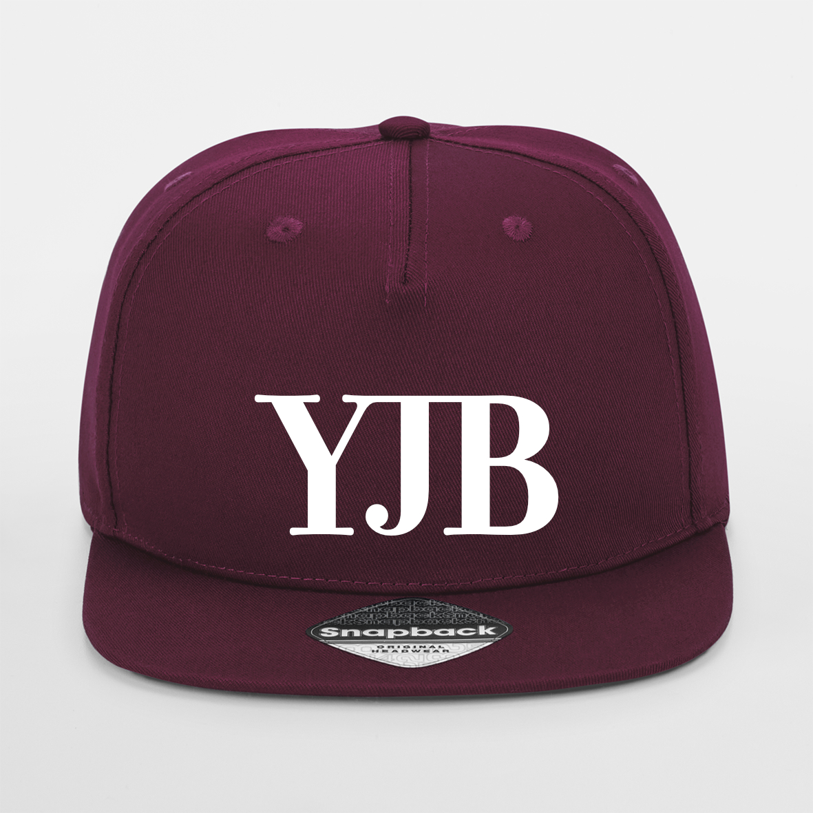 YJB Logo Snapback Rapper Cap