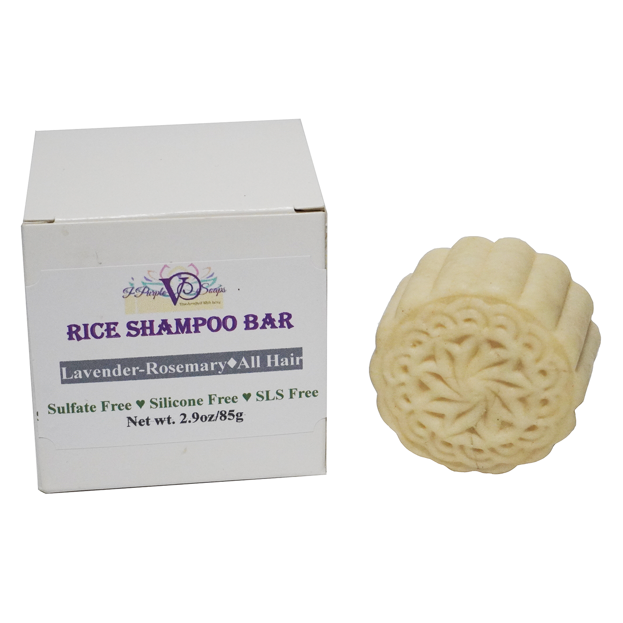 Rice Shampoo Bar (All Hair Types)