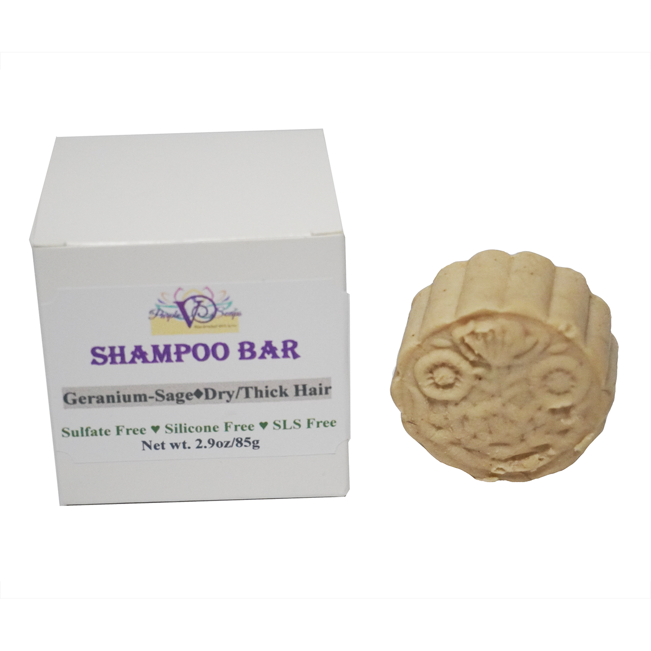 Geranium-Sage Shampoo ( Dry, Coarse Hair)
