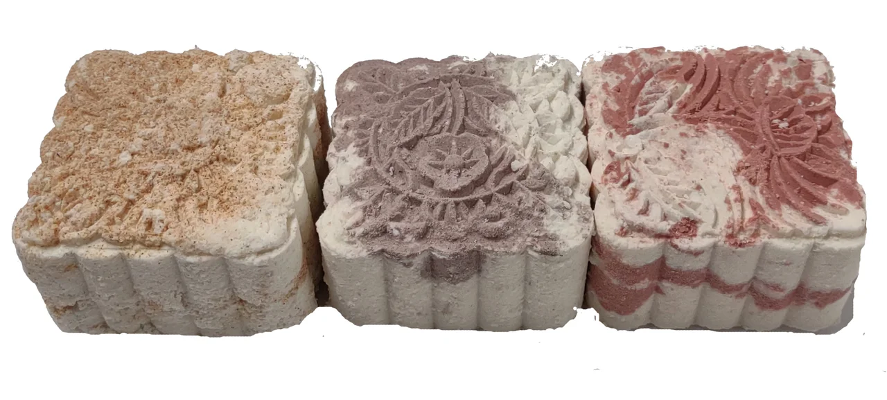 Bath Bomb Trio Set- Large Bath Bombs