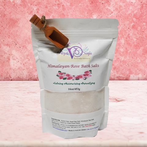 Himalayan Rose Bath Salts