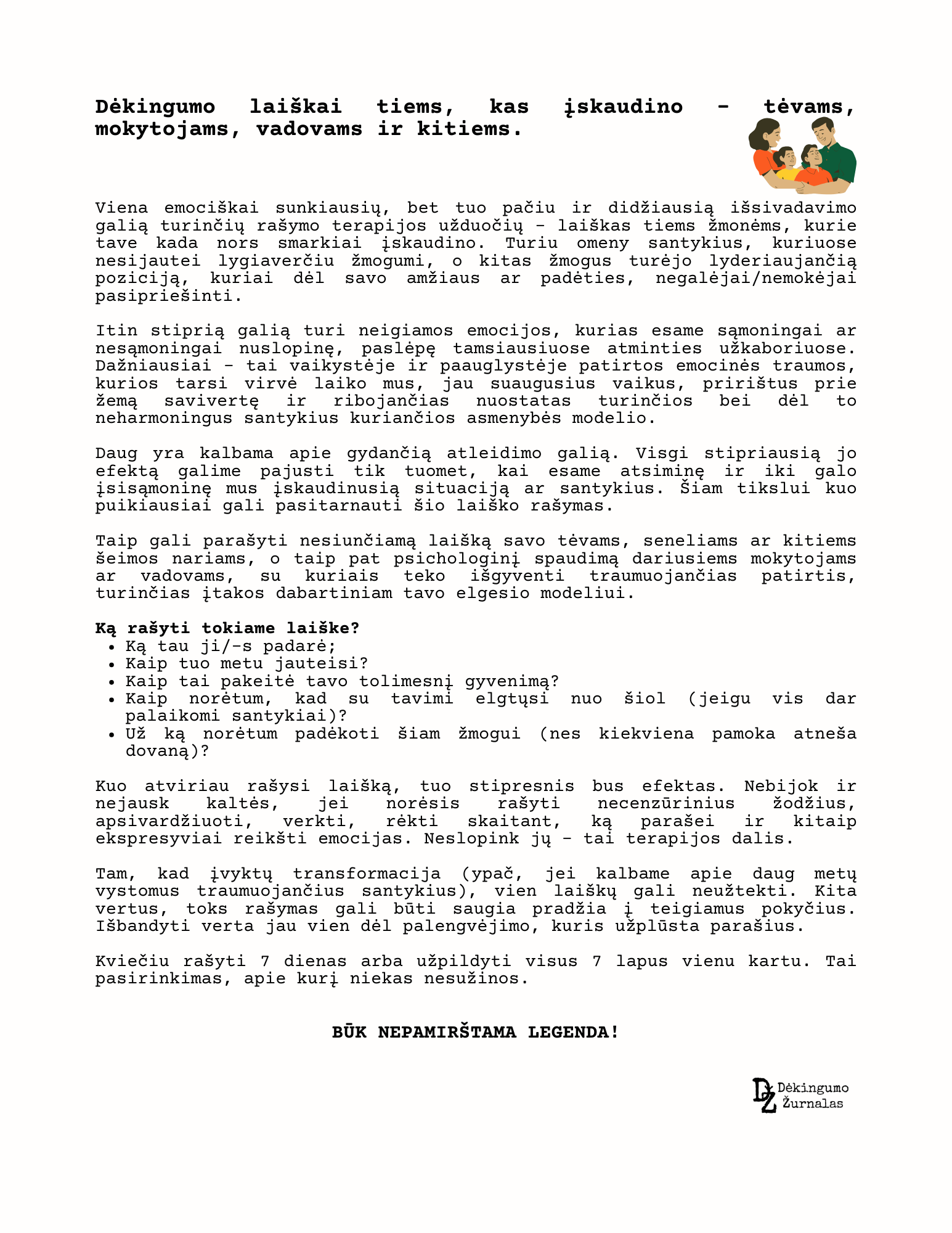 7 terapiniai dėkingumo laiškai. 85 psl. II-a DĖKINGUMO ŽURNALO dalis (.pdf versija)