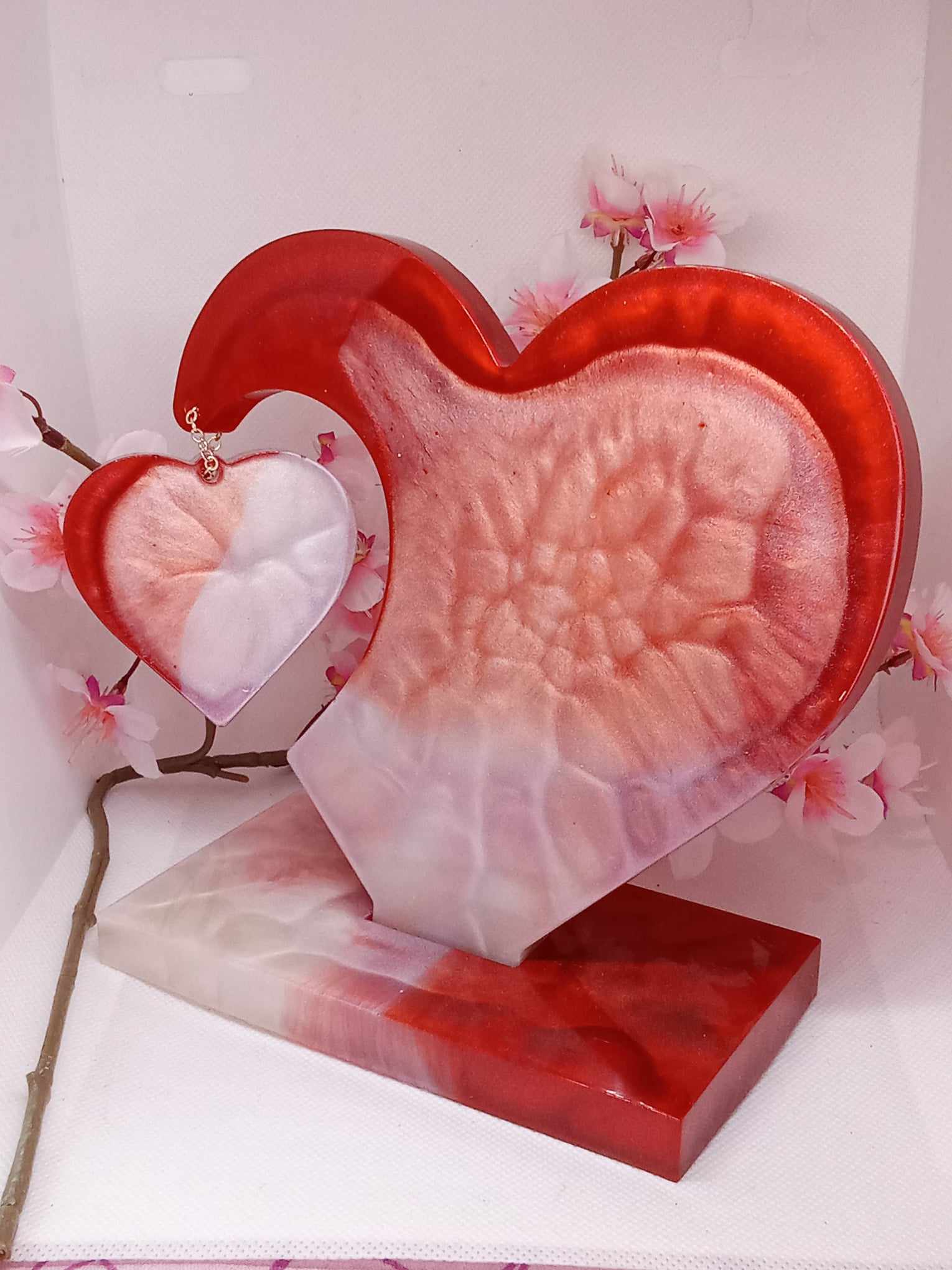 Double coeur sur commande pour d'autre coloris