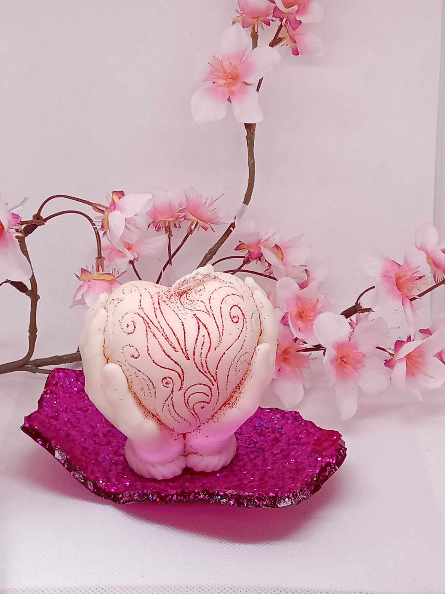 Porte savon exclusif rose