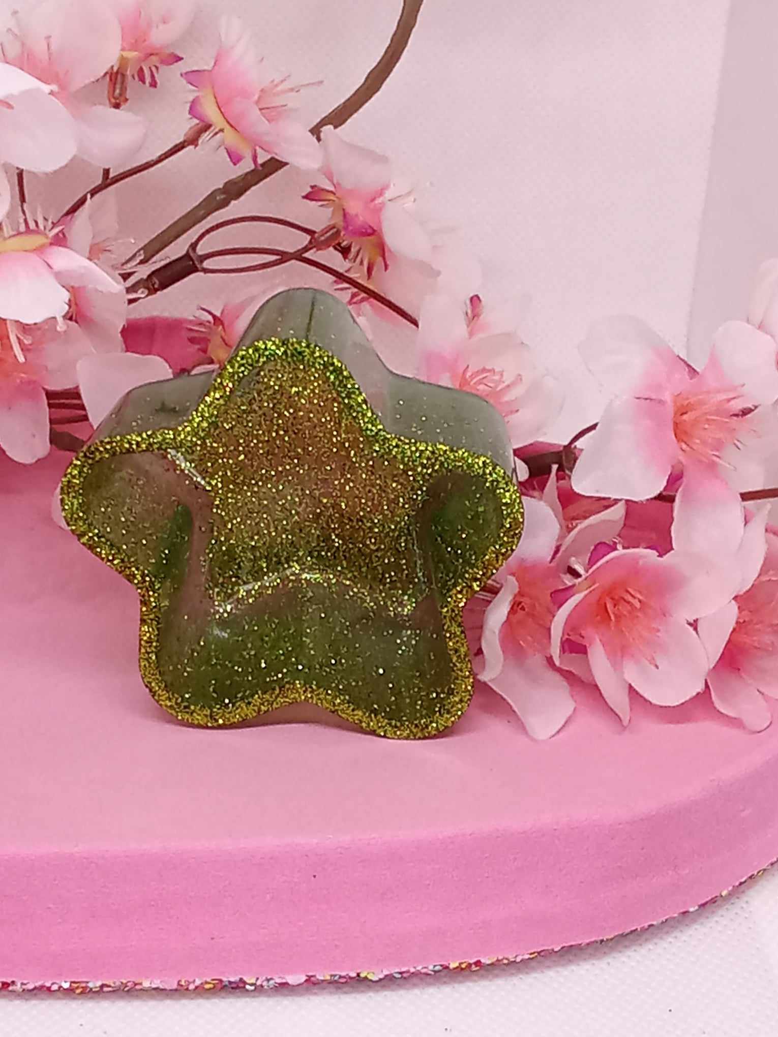 Mini vide poche étoile verte