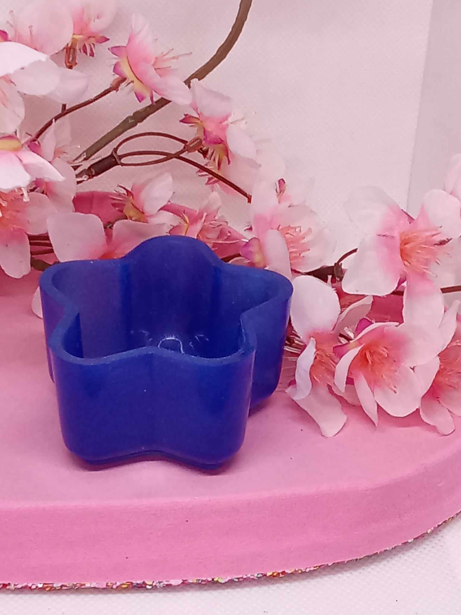 Mini vide poche étoile bleu roi
