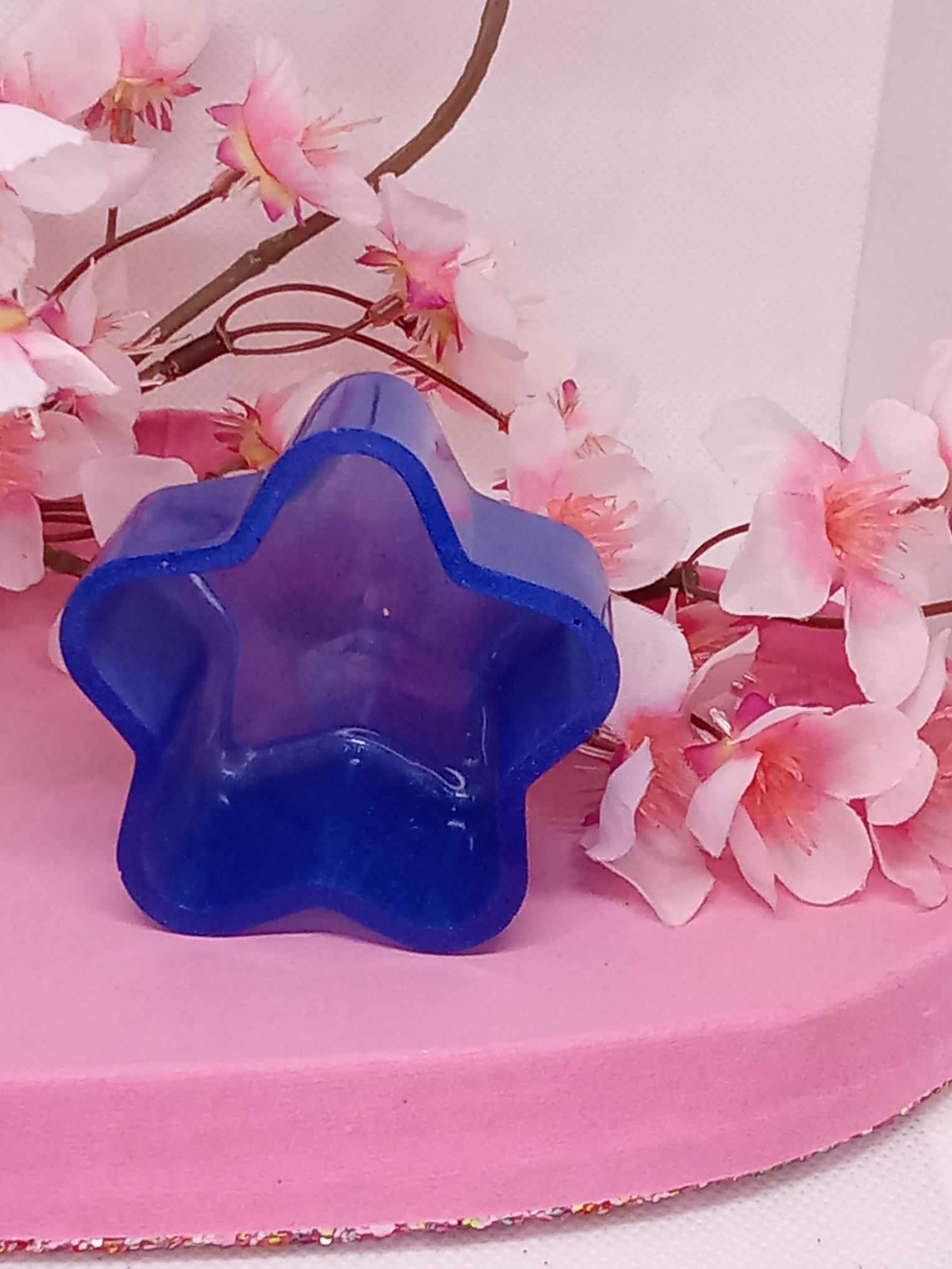 Mini vide poche étoile bleu roi