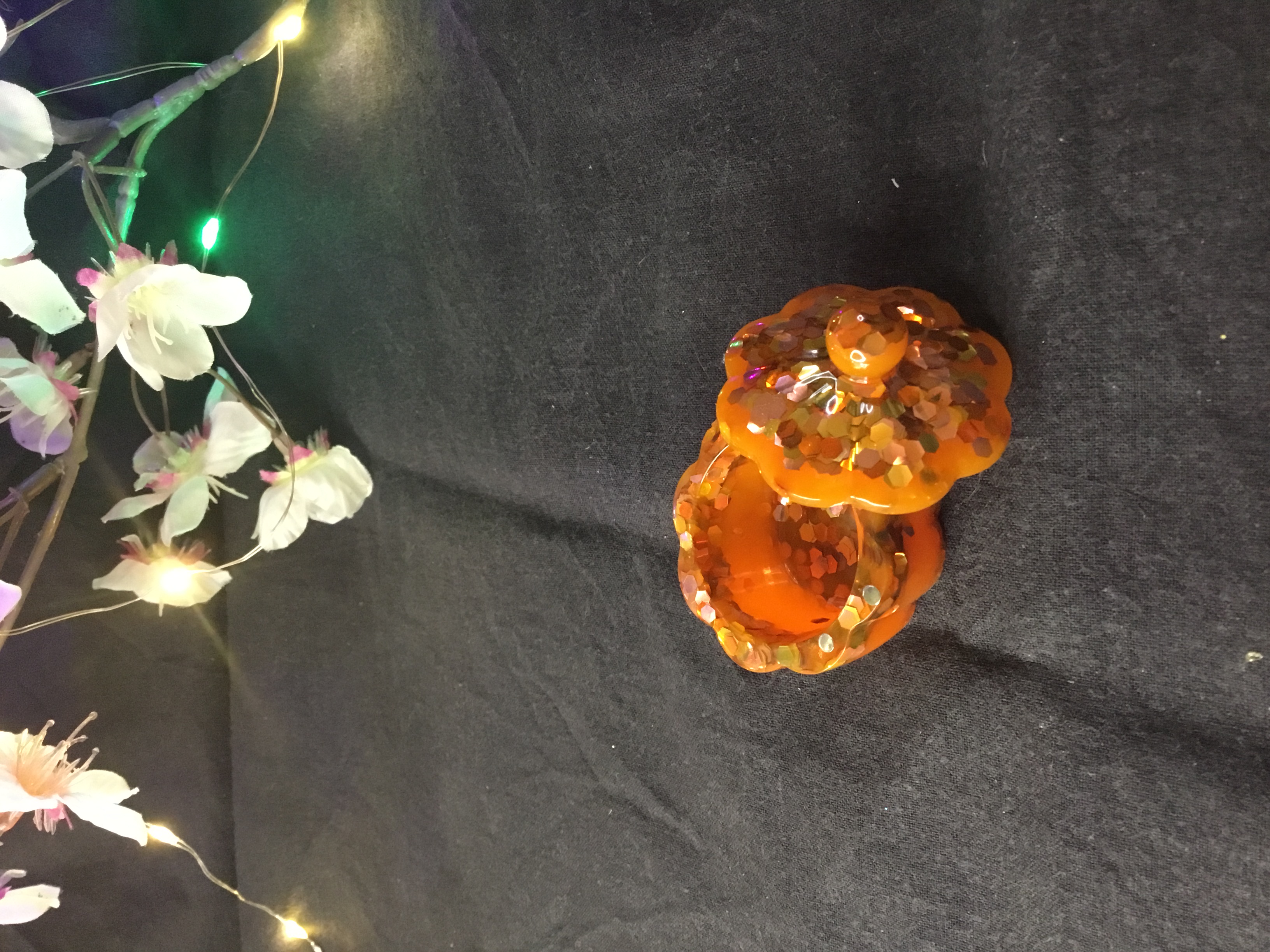 Boîte à dent de lait orange