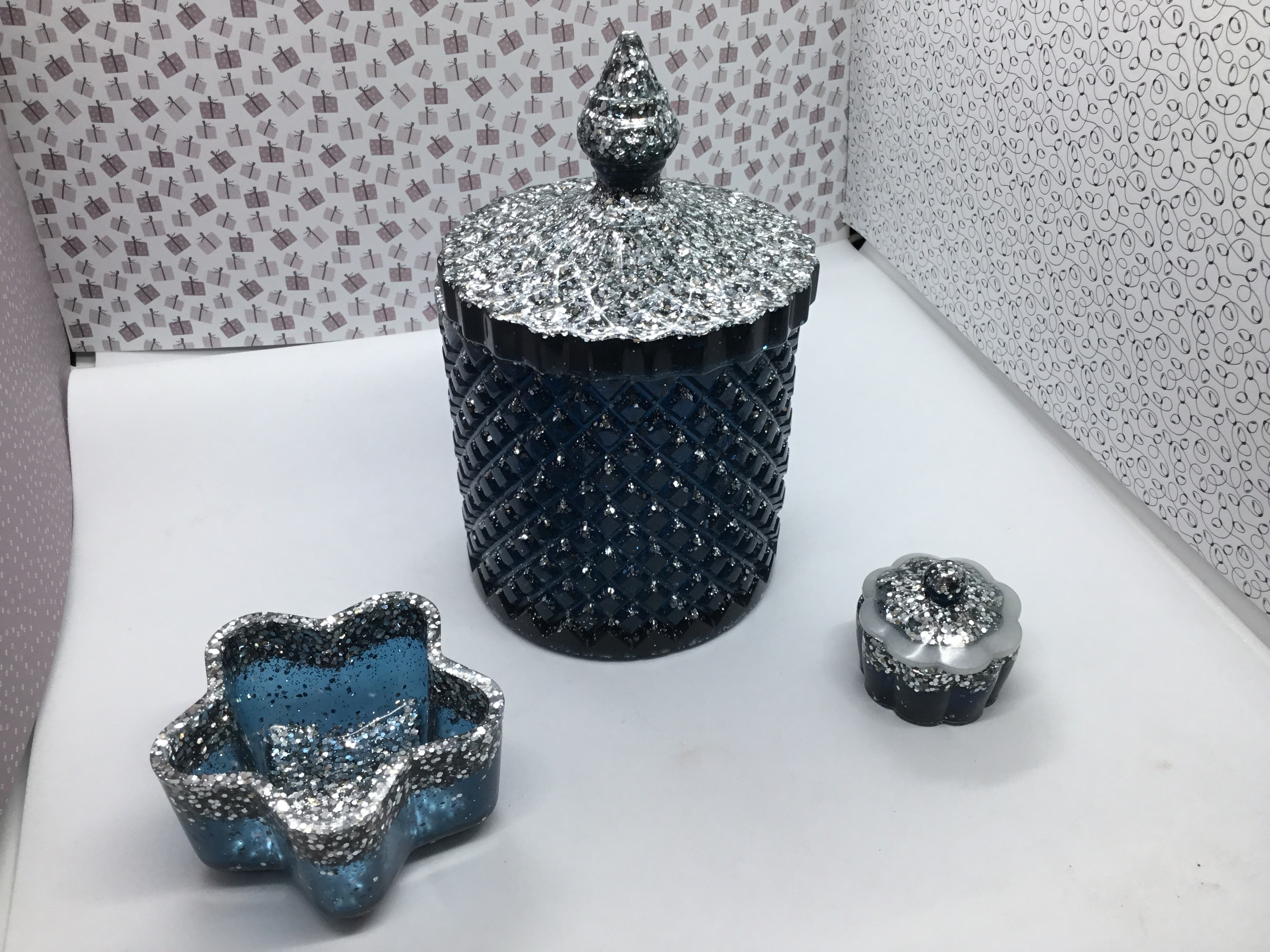 Ensemble de pots décoratifs
