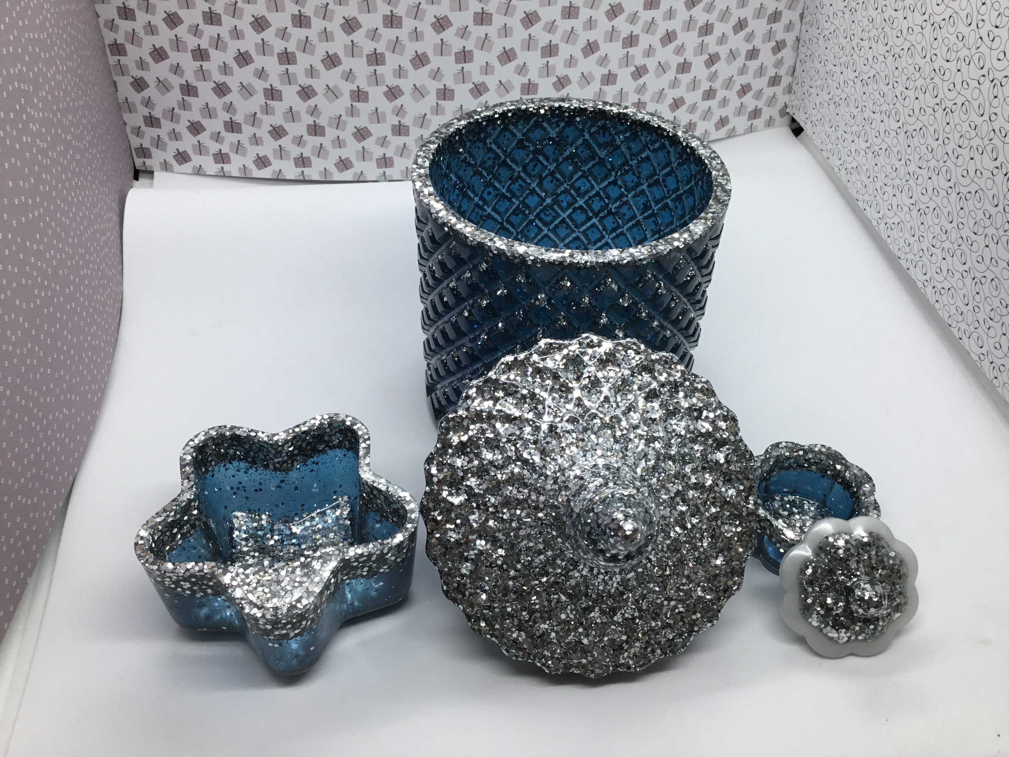 Ensemble de pots décoratifs