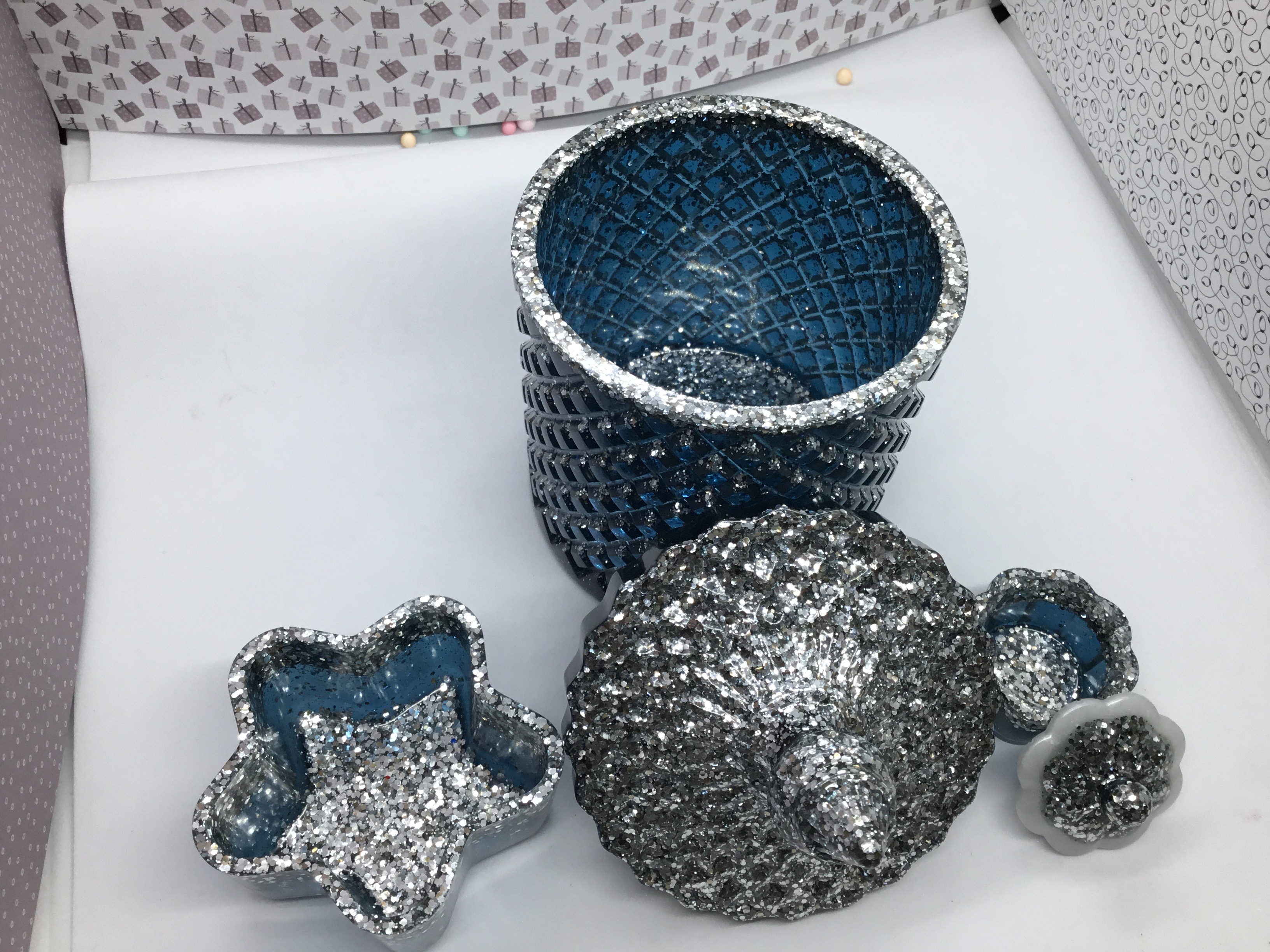 Ensemble de pots décoratifs