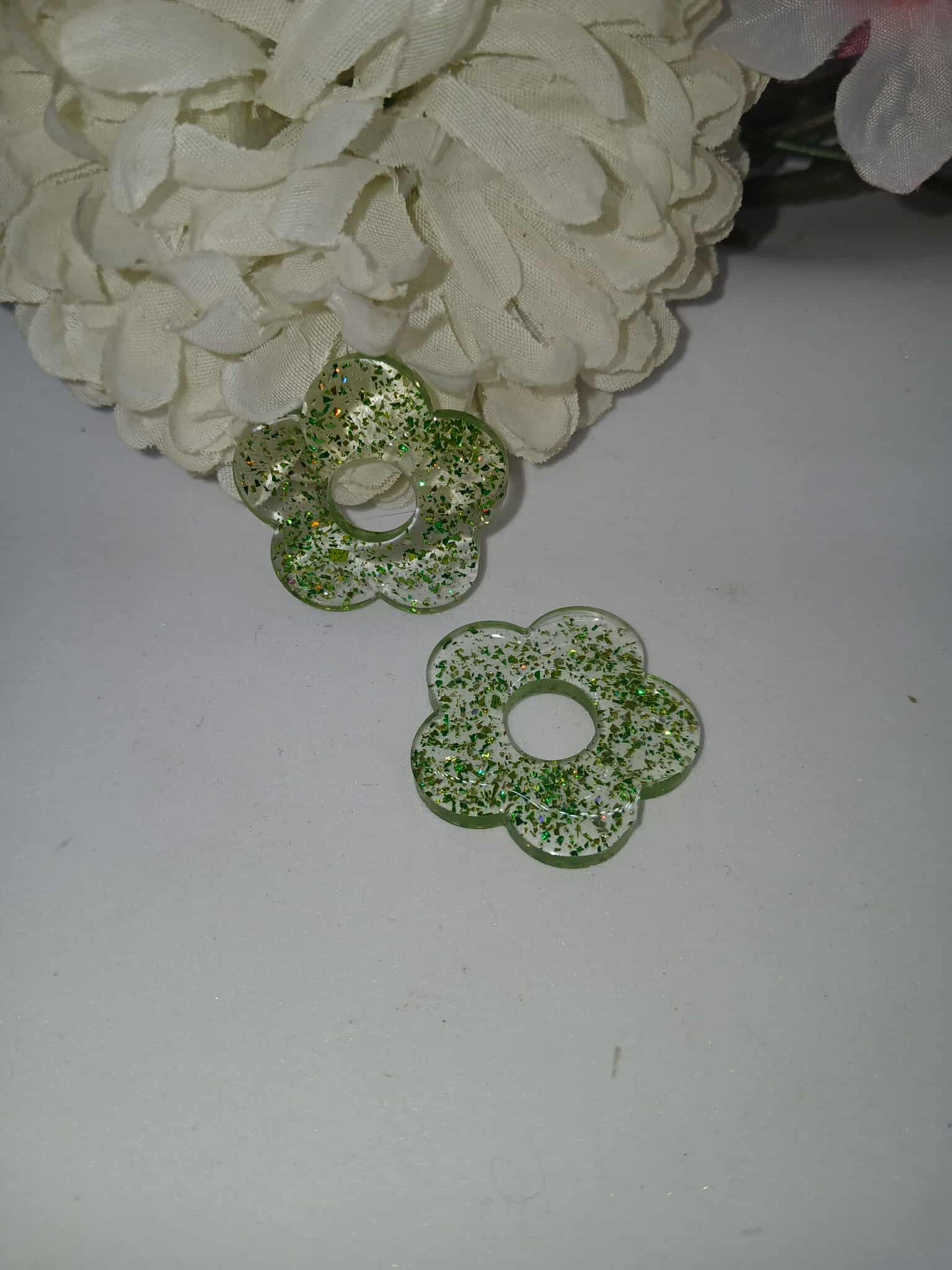 Boucles d'oreilles en forme de fleur 5 pétales N°3