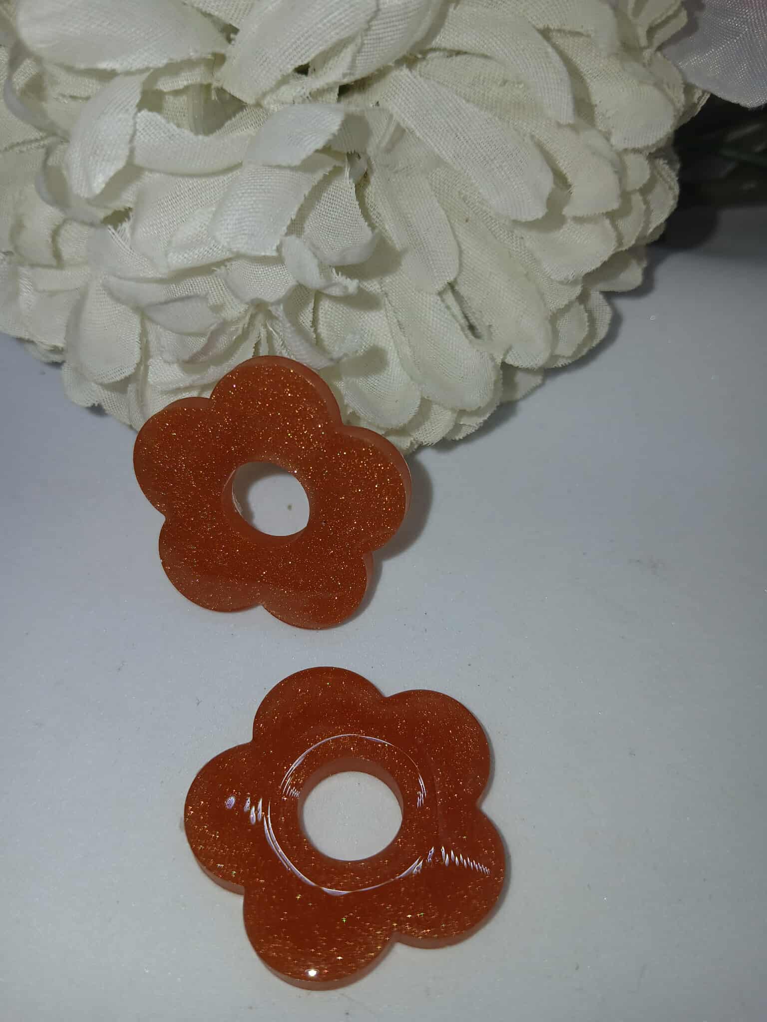 Boucles d'oreilles en forme de fleur 5 pétales N°3