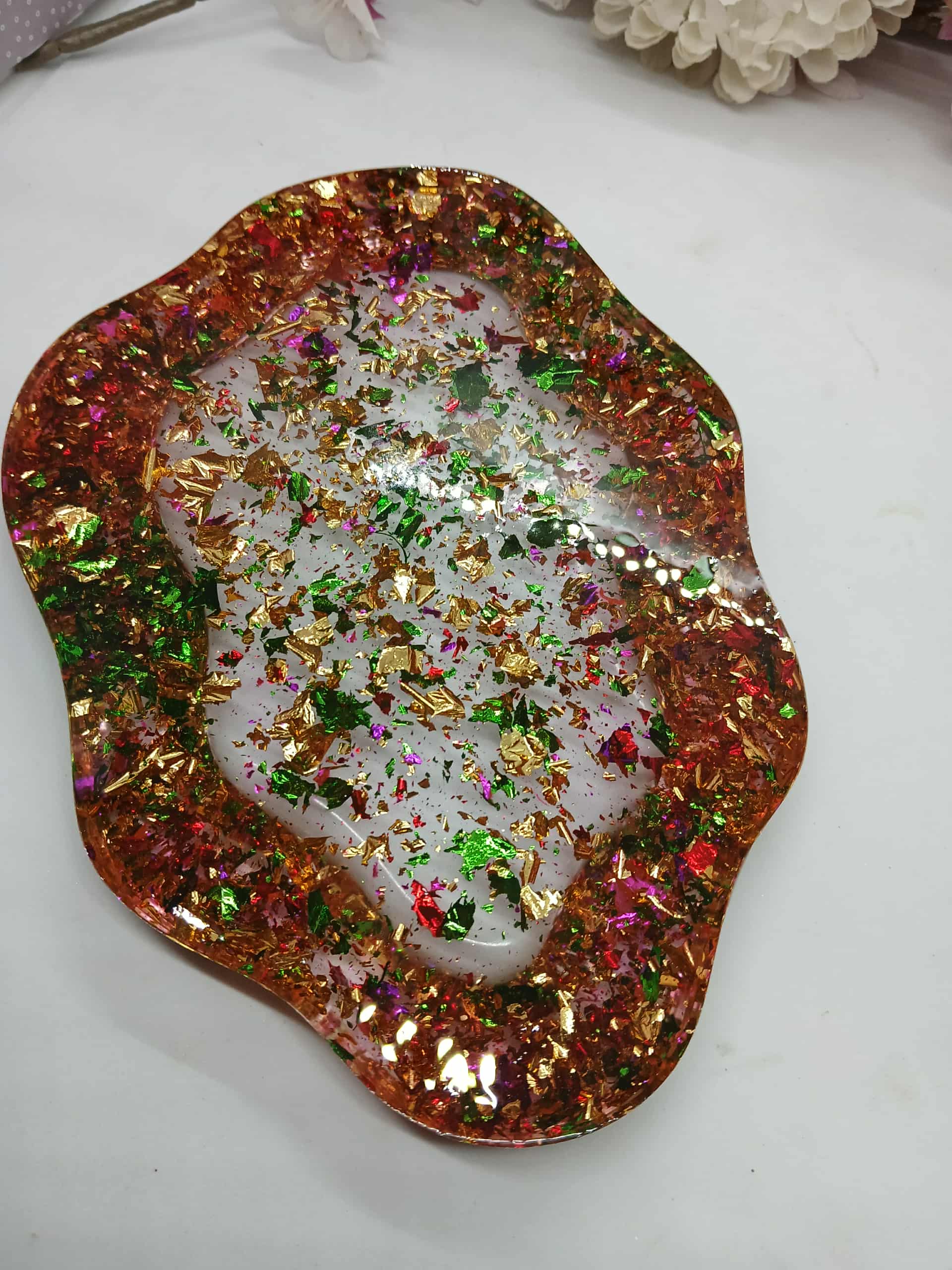 VIDE POCHE NUAGE décoratif en résine