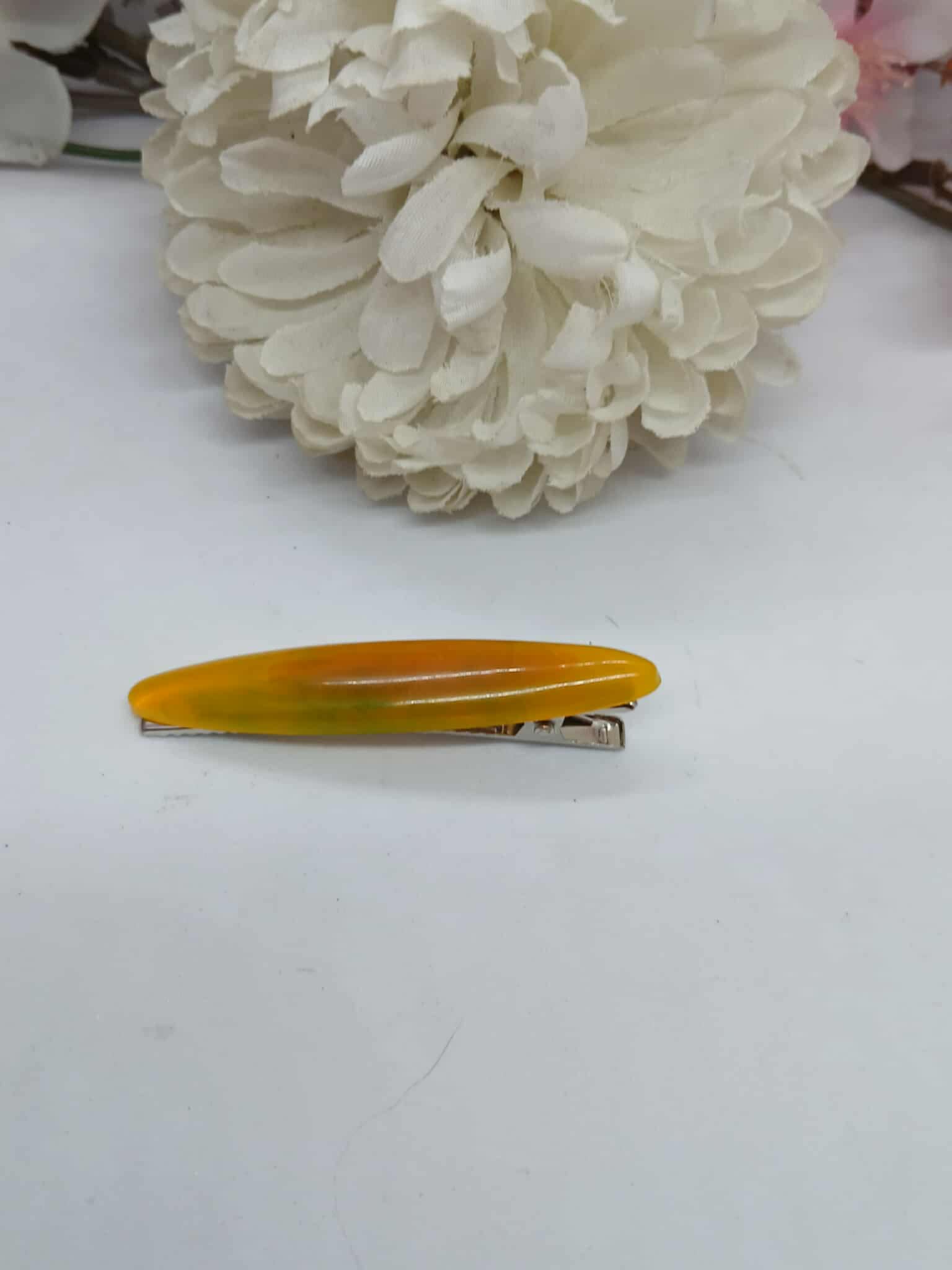 Barrette ALINE jaune