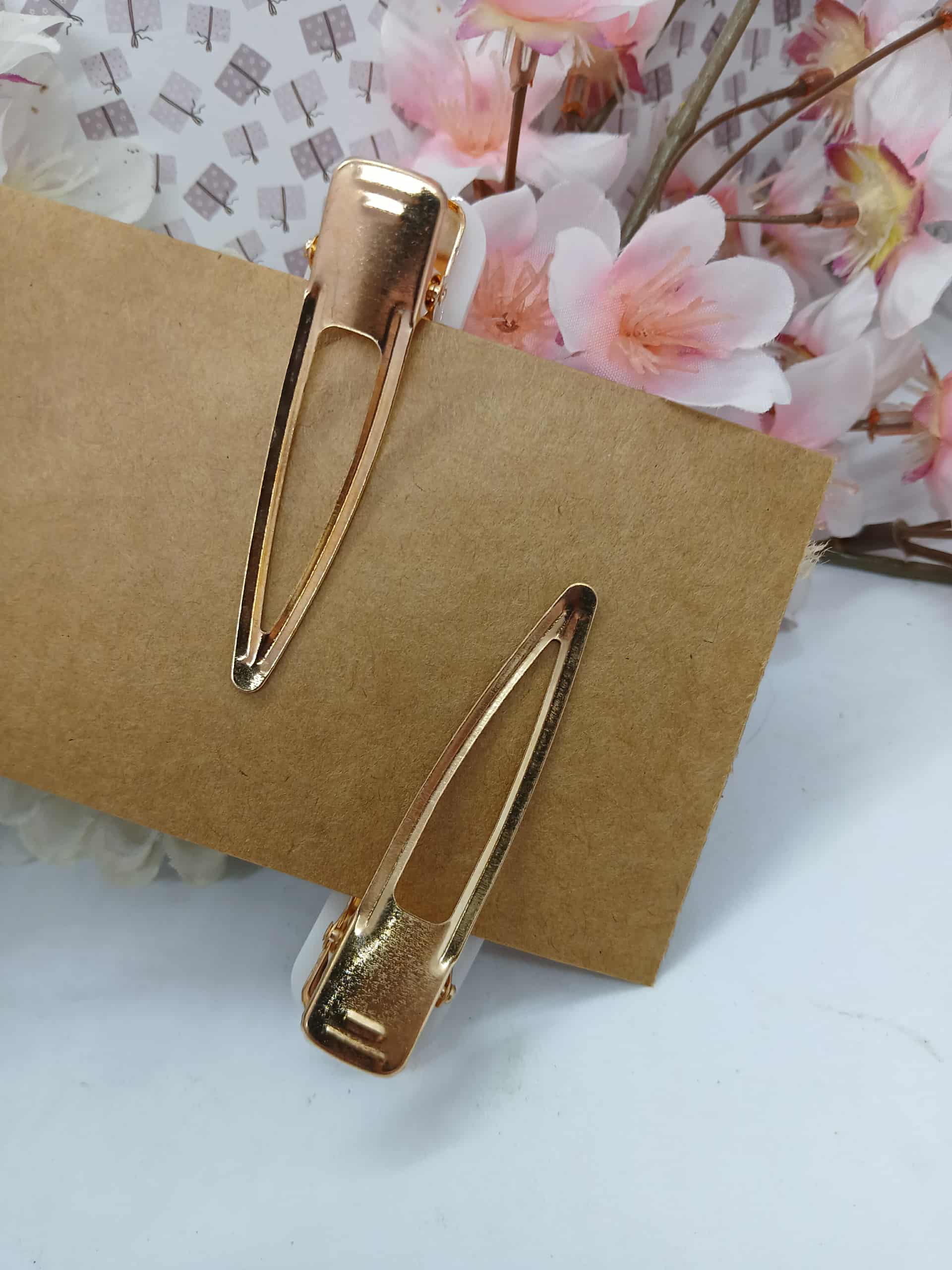 Barrettes JADE blanches