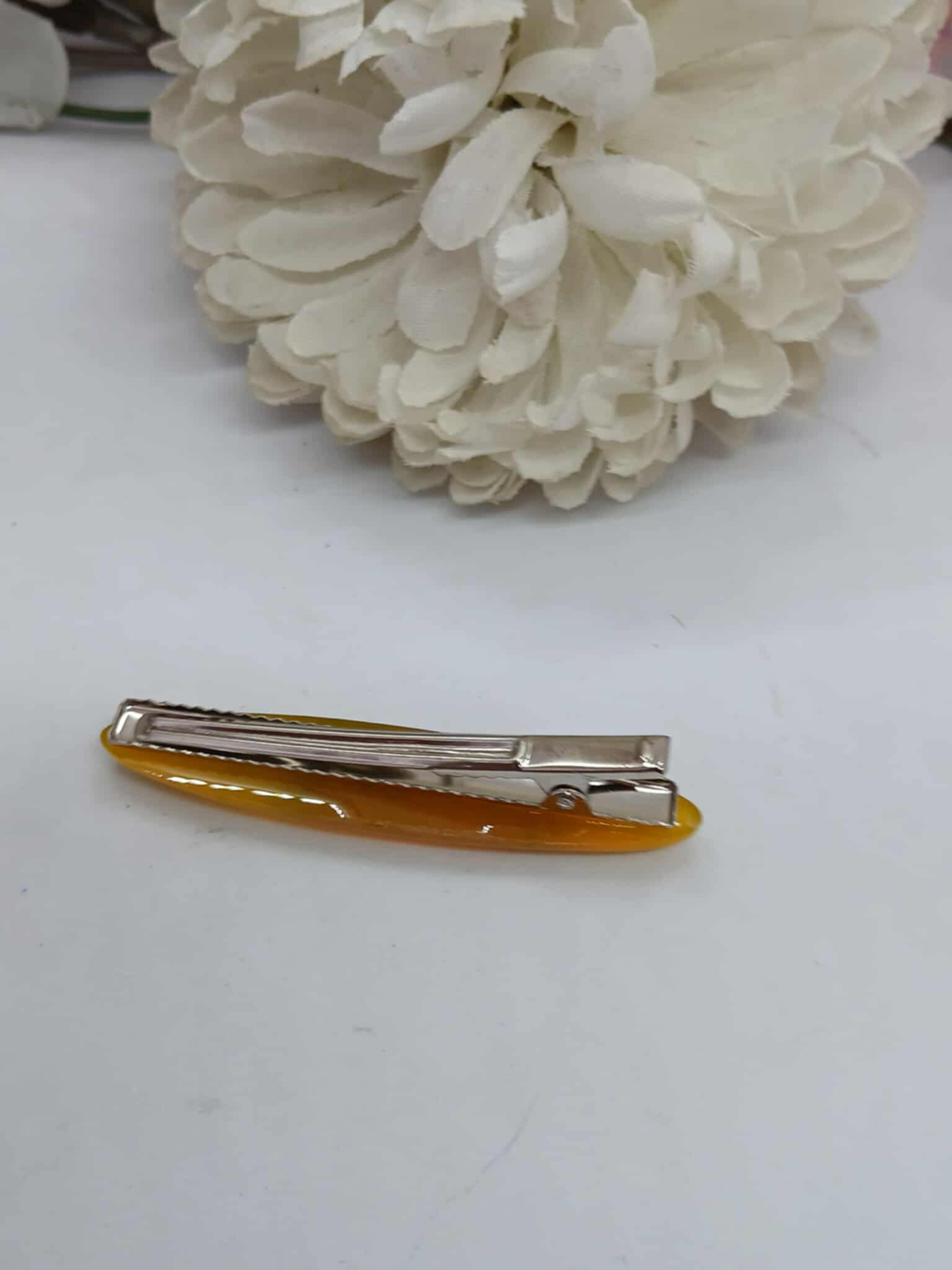 Barrette ALINE jaune 