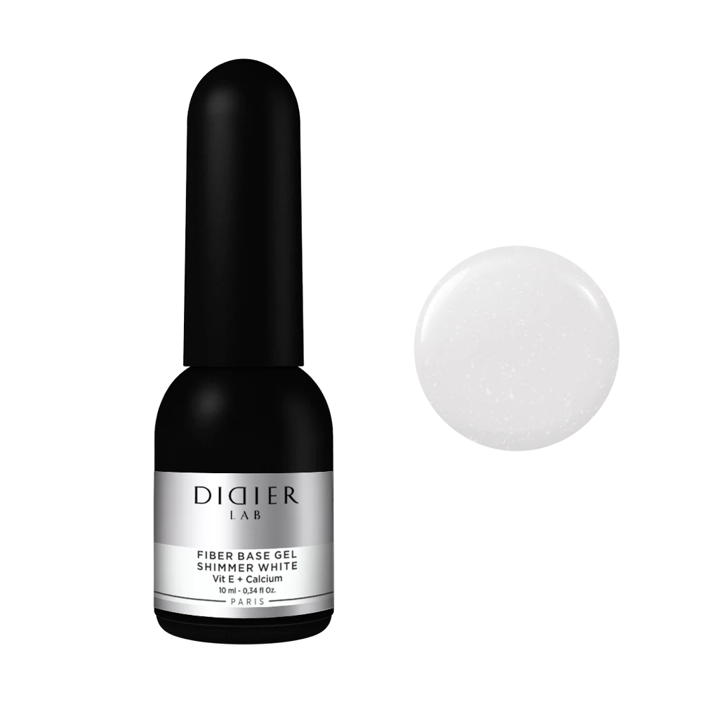 FIBER BASE "DIDIER LAB", SHIMMER WHITE, 10ML