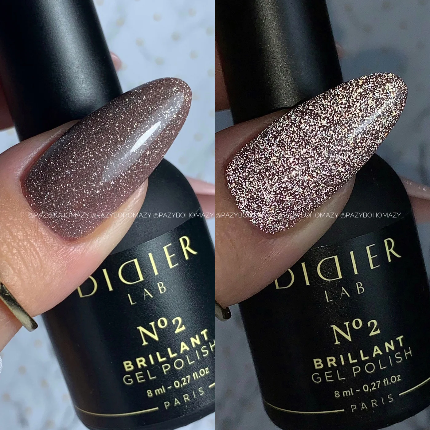 "DIDIER LAB" Gel polish, BRILLANT NO2