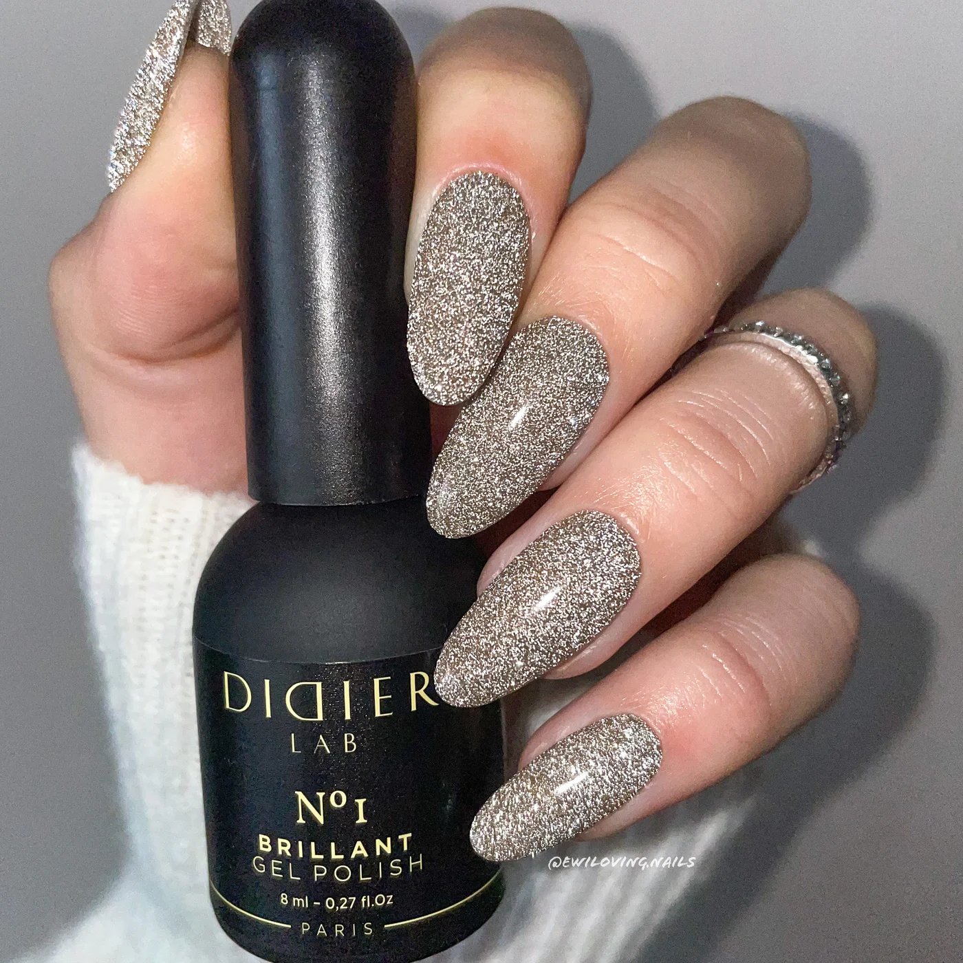 "DIDIER LAB" Gel polish, BRILLANT, NO1